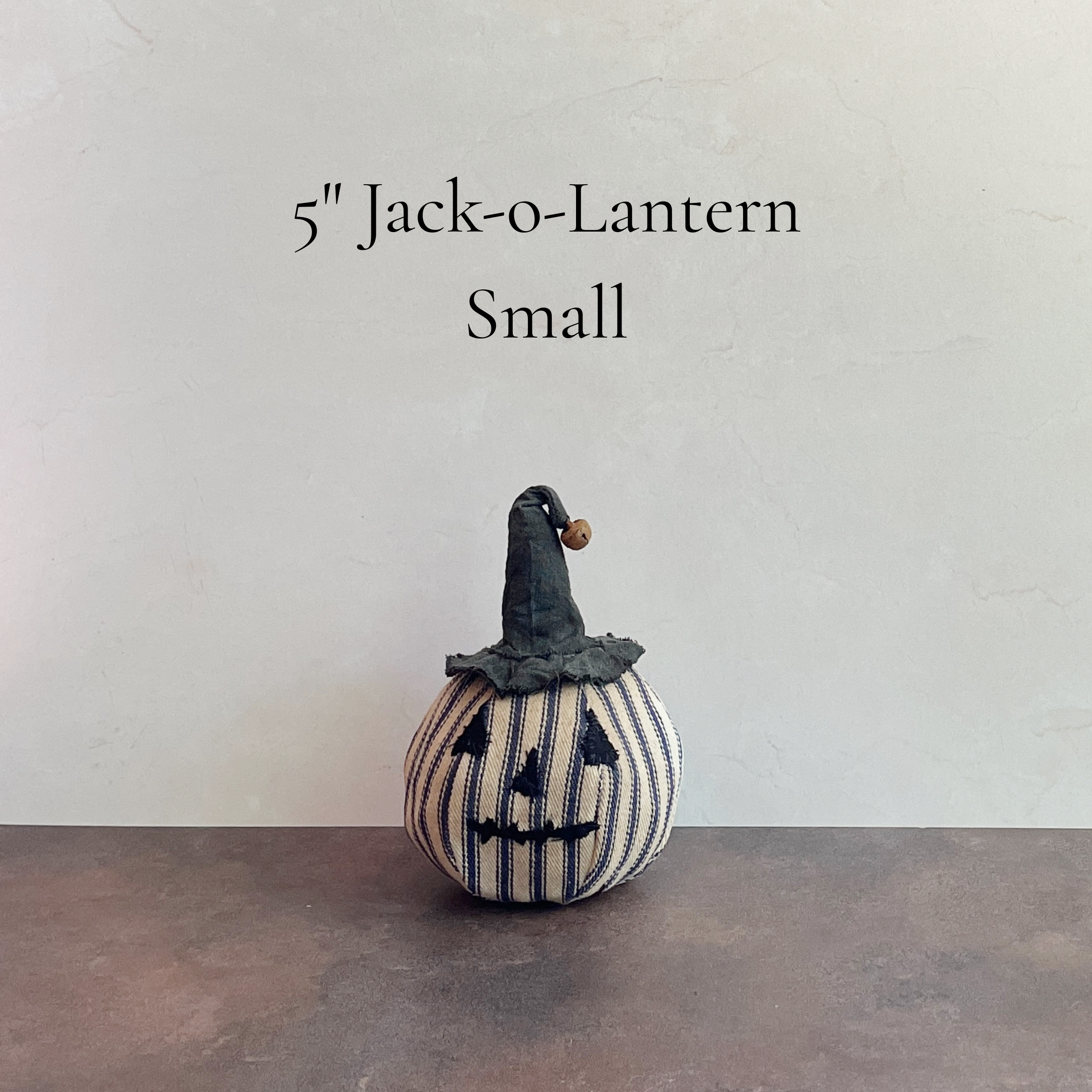 Handmade Halloween Primitive Pumpkin Jack-o-Lanterns