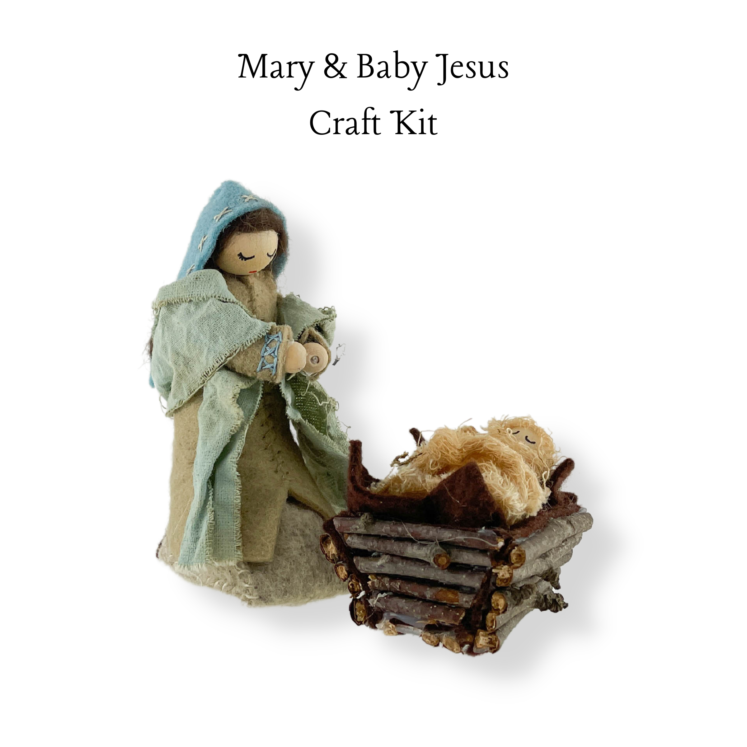 Christmas Nativity Series Mary & Baby Jesus Craft Kit