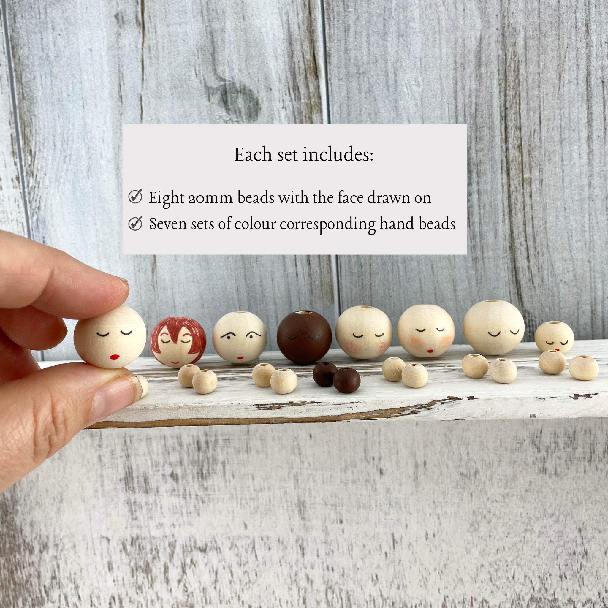 Complete Set of Nativity Scene Heads + Hands