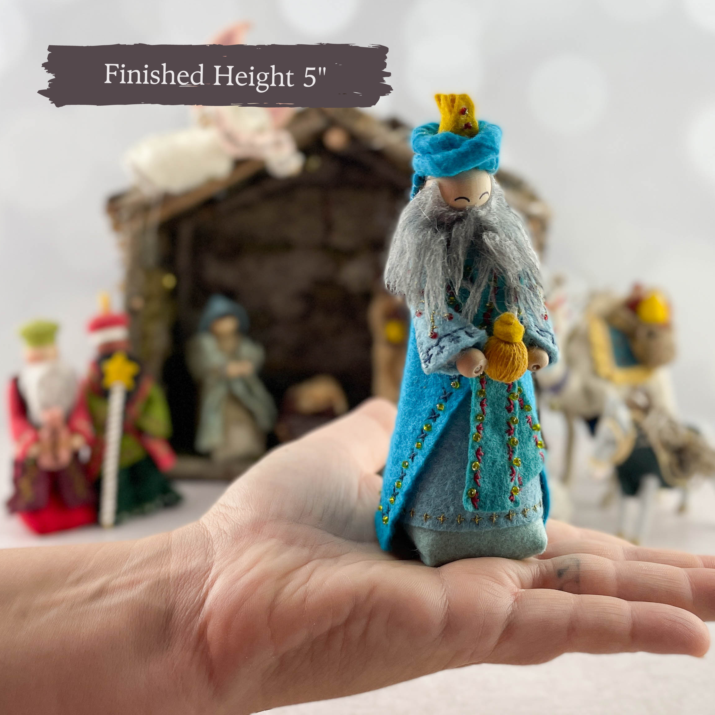 Christmas Nativity Series First Wise Man Craft Kit