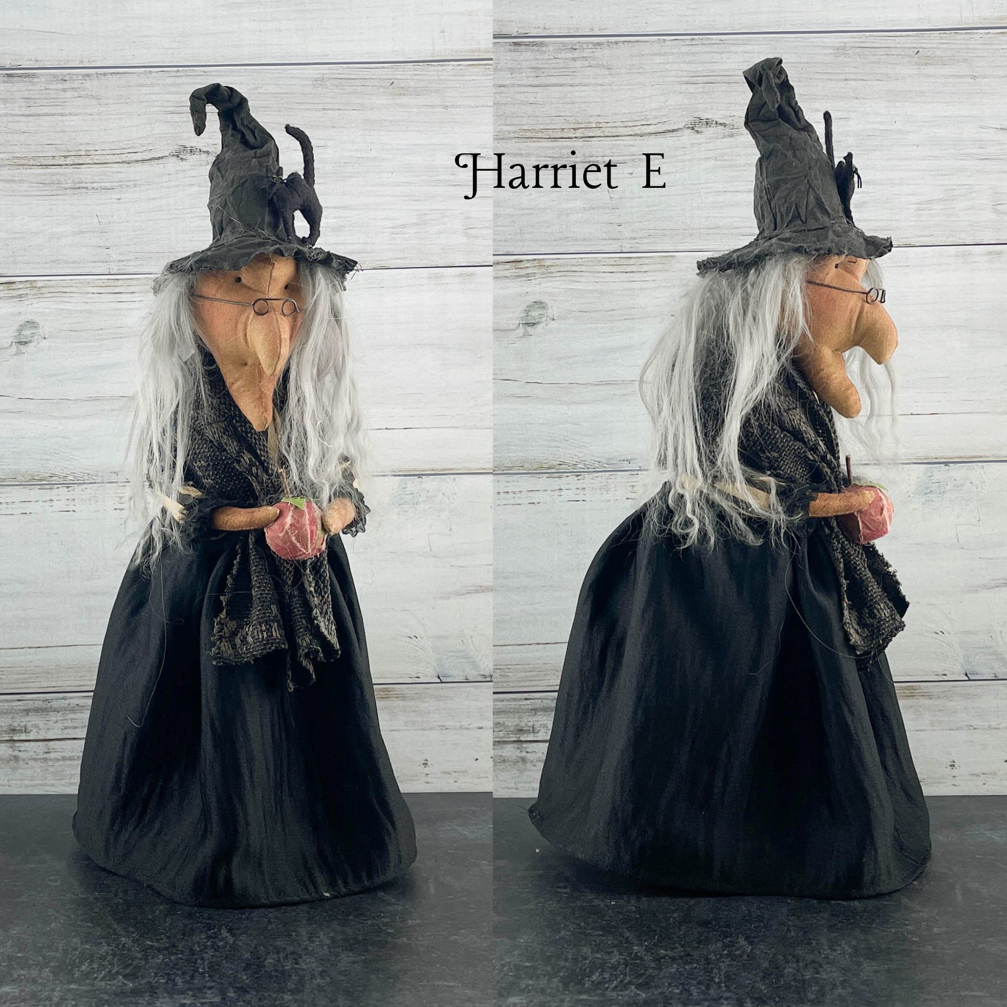 Harriet Hollows, Handmade Halloween Witch Doll