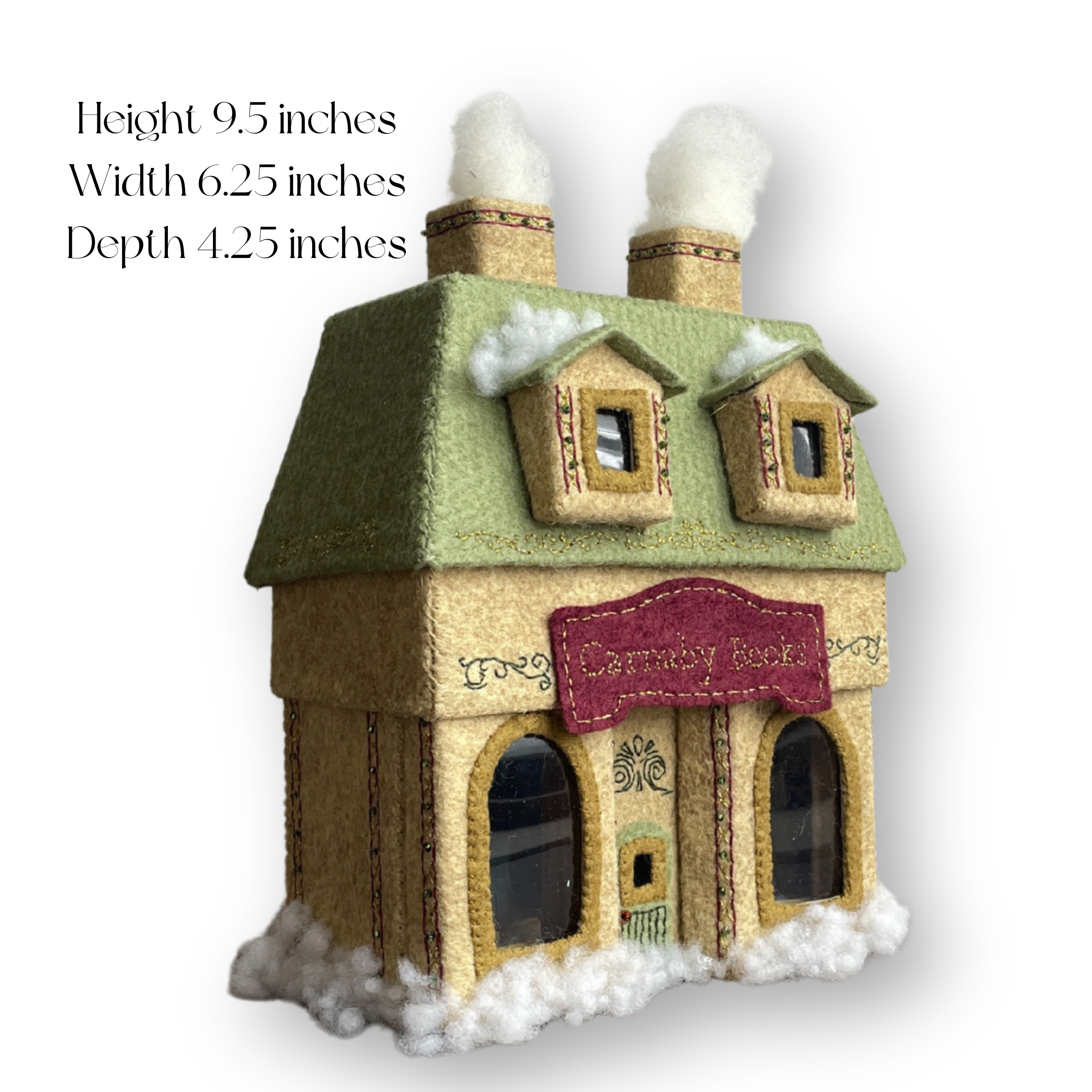 A Dickens Village: The Book Shoppe PDF Pattern
