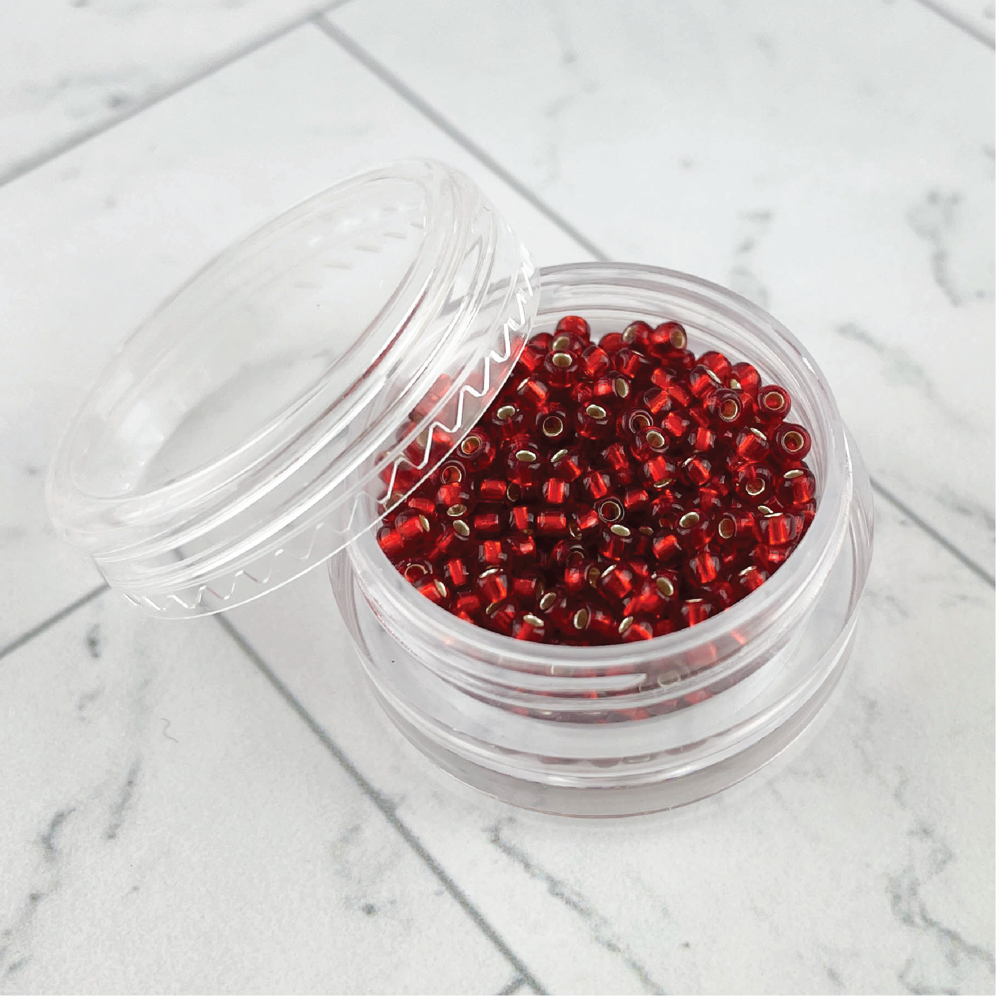 11/0 Miyuki Ruby Red Seed Beads