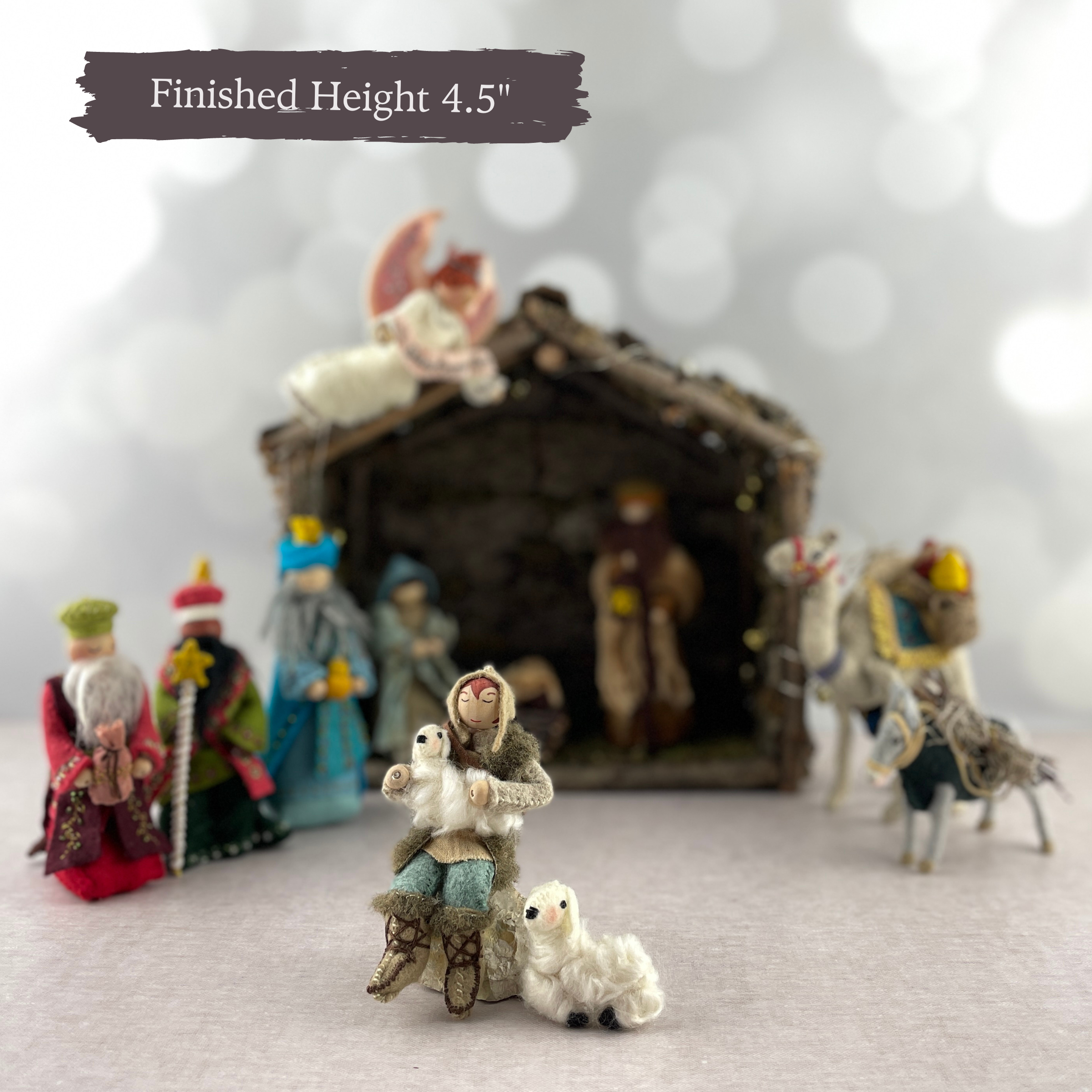 Christmas Nativity Series: The Shepherd & Sheep