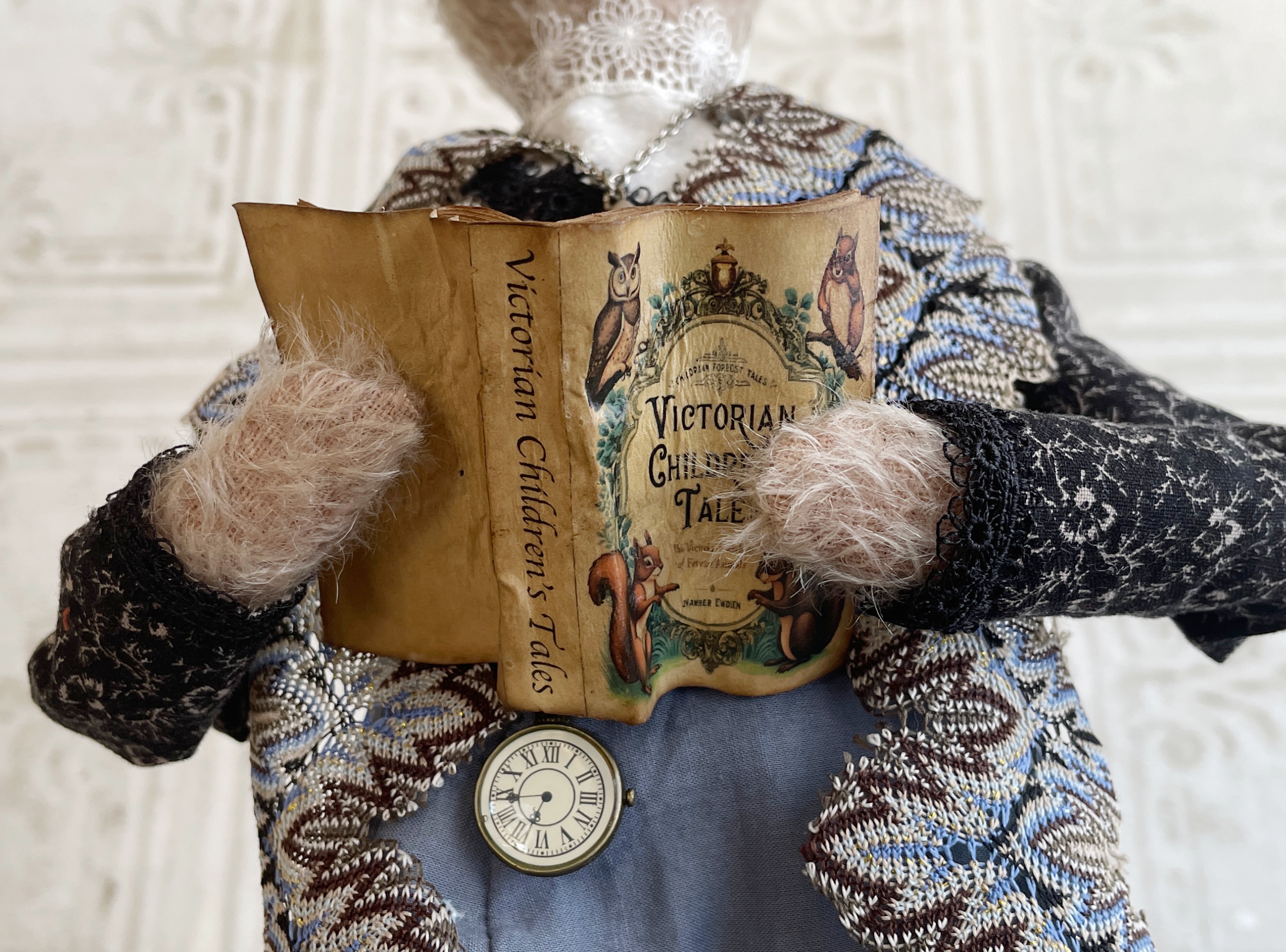 One of a Kind Handmade Bunny Doll Amélie