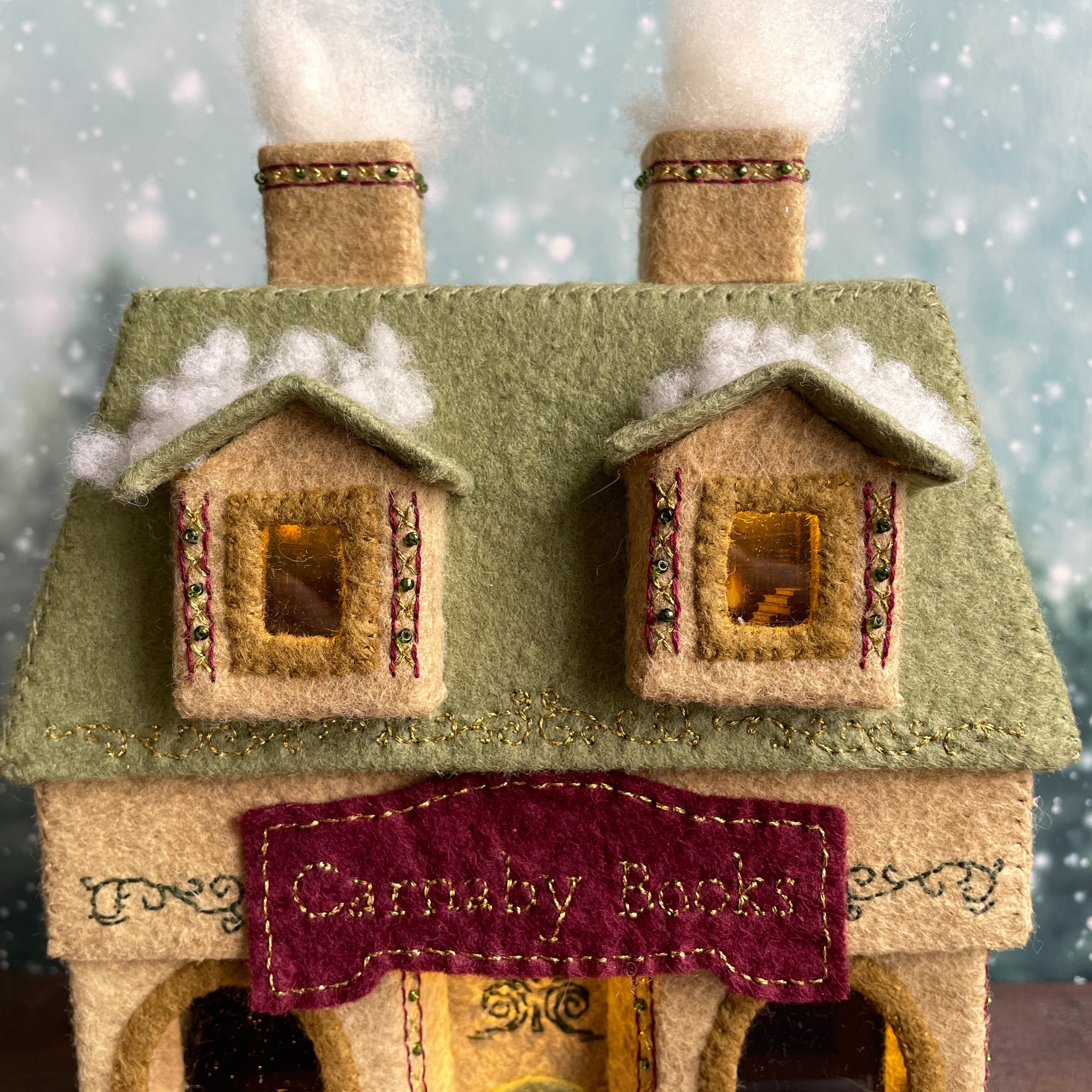 A Dickens Village: The Book Shoppe PDF Pattern