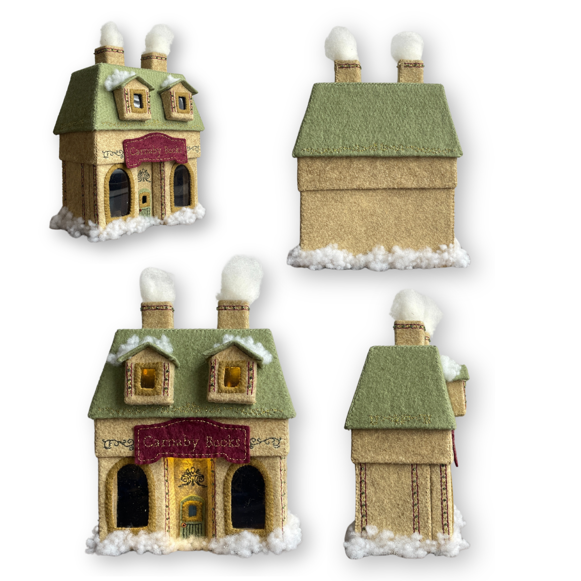 A Dickens Village: The Book Shoppe PDF Pattern
