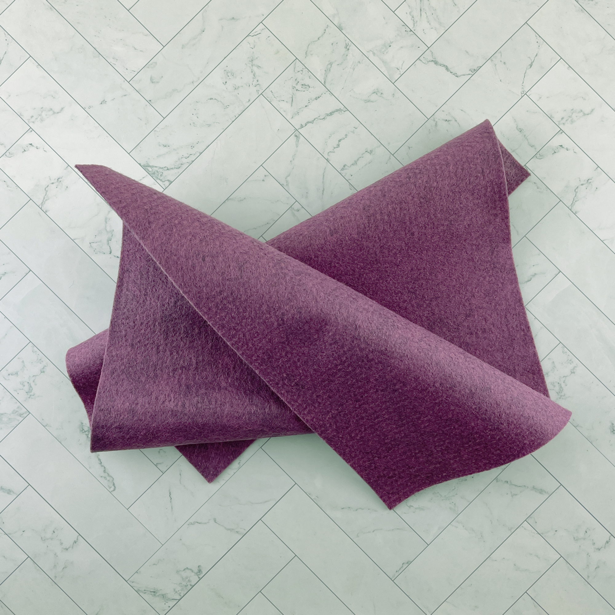 Hydrangea Wool Blend Felt
