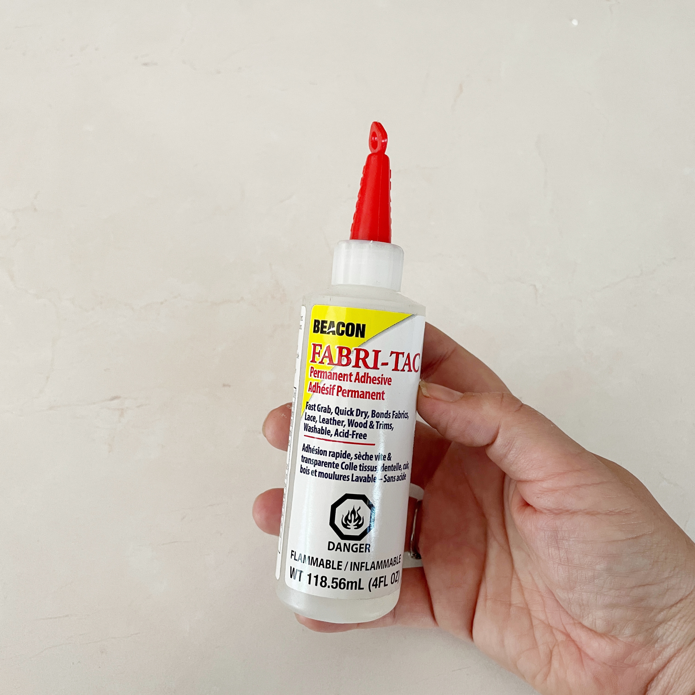 Beacon Fabri Tac Adhesive Glue 4oz