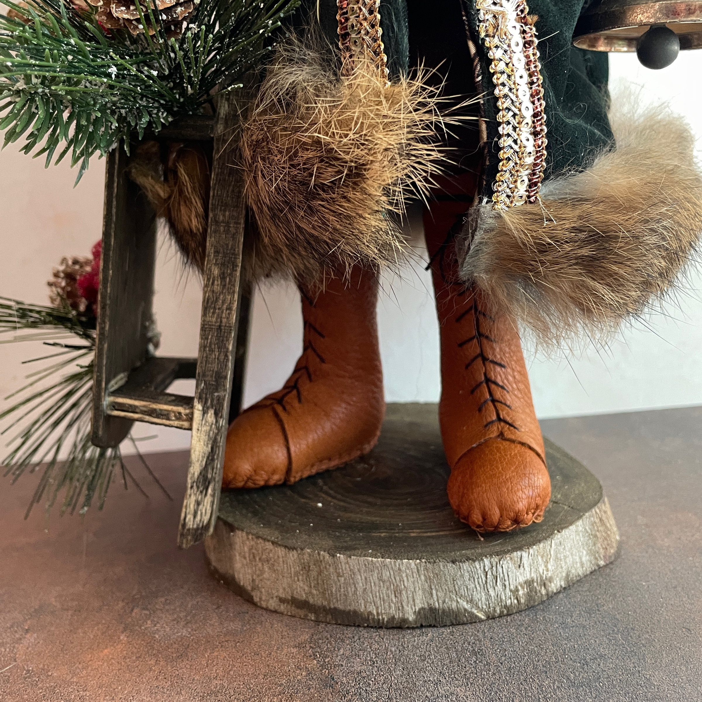 Slavic Santa with Fur Trim