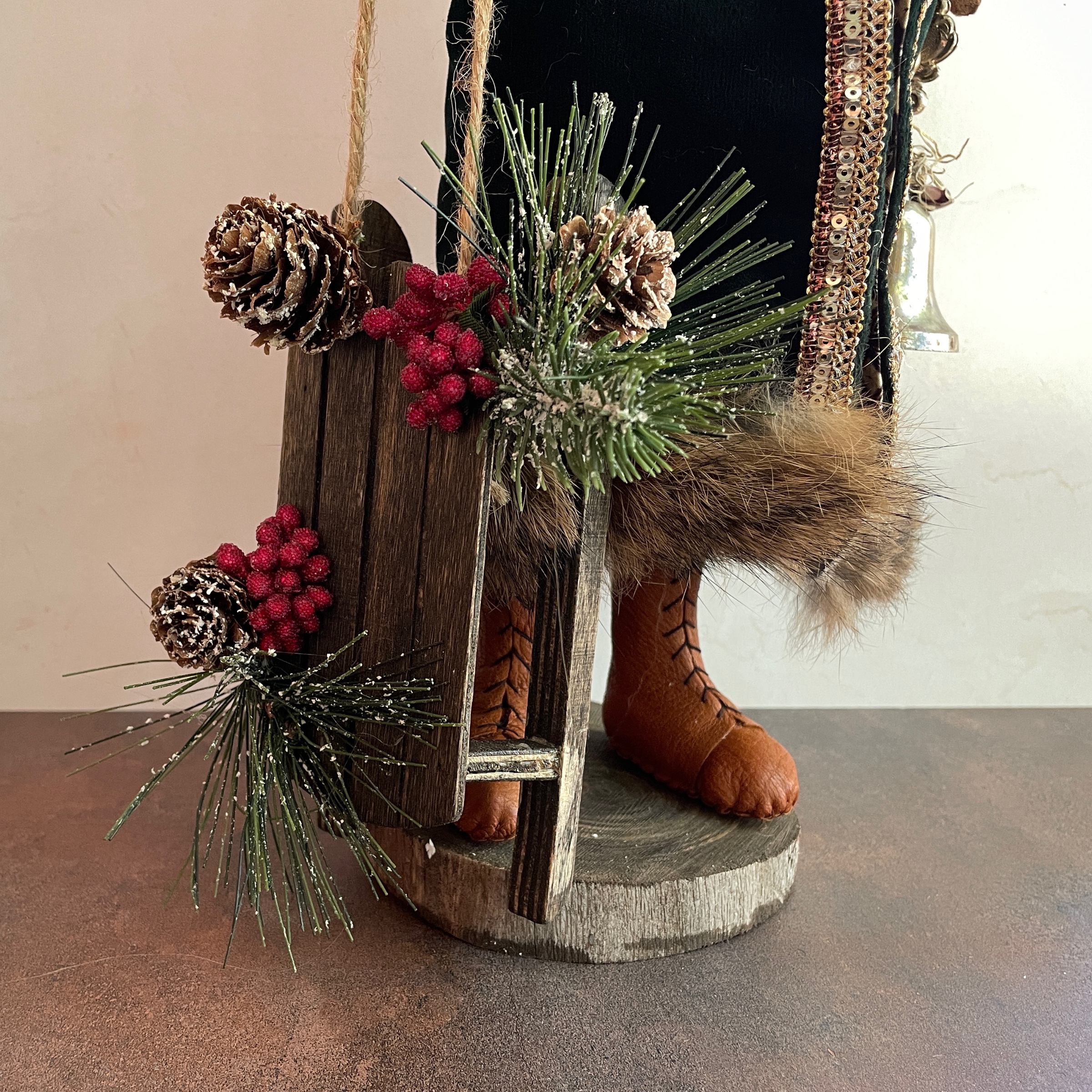 Slavic Santa with Fur Trim