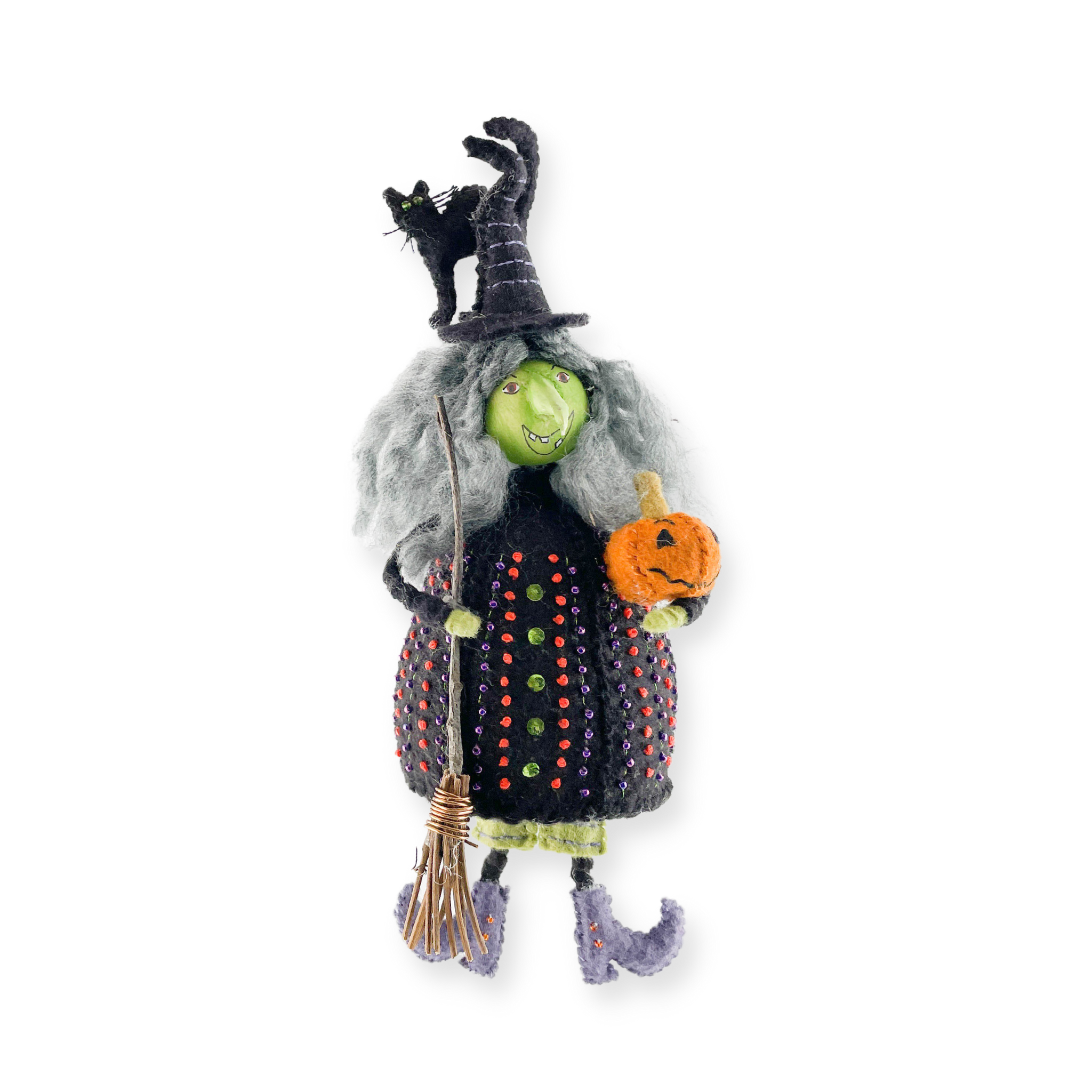 Whimsical Tabitha, a Halloween Witch E-Pattern and Instructions