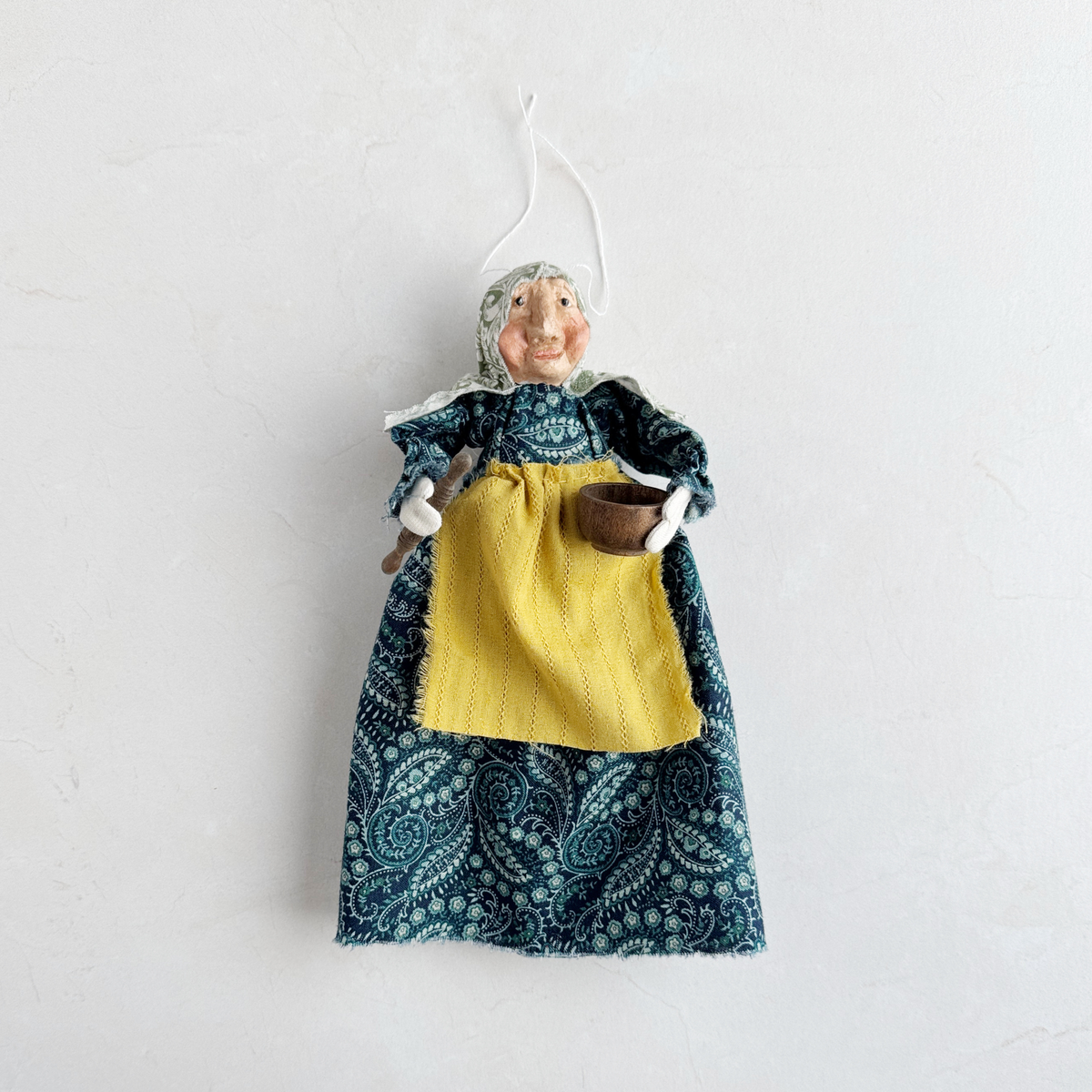 Handmade Kitchen Witch Hanging Figure