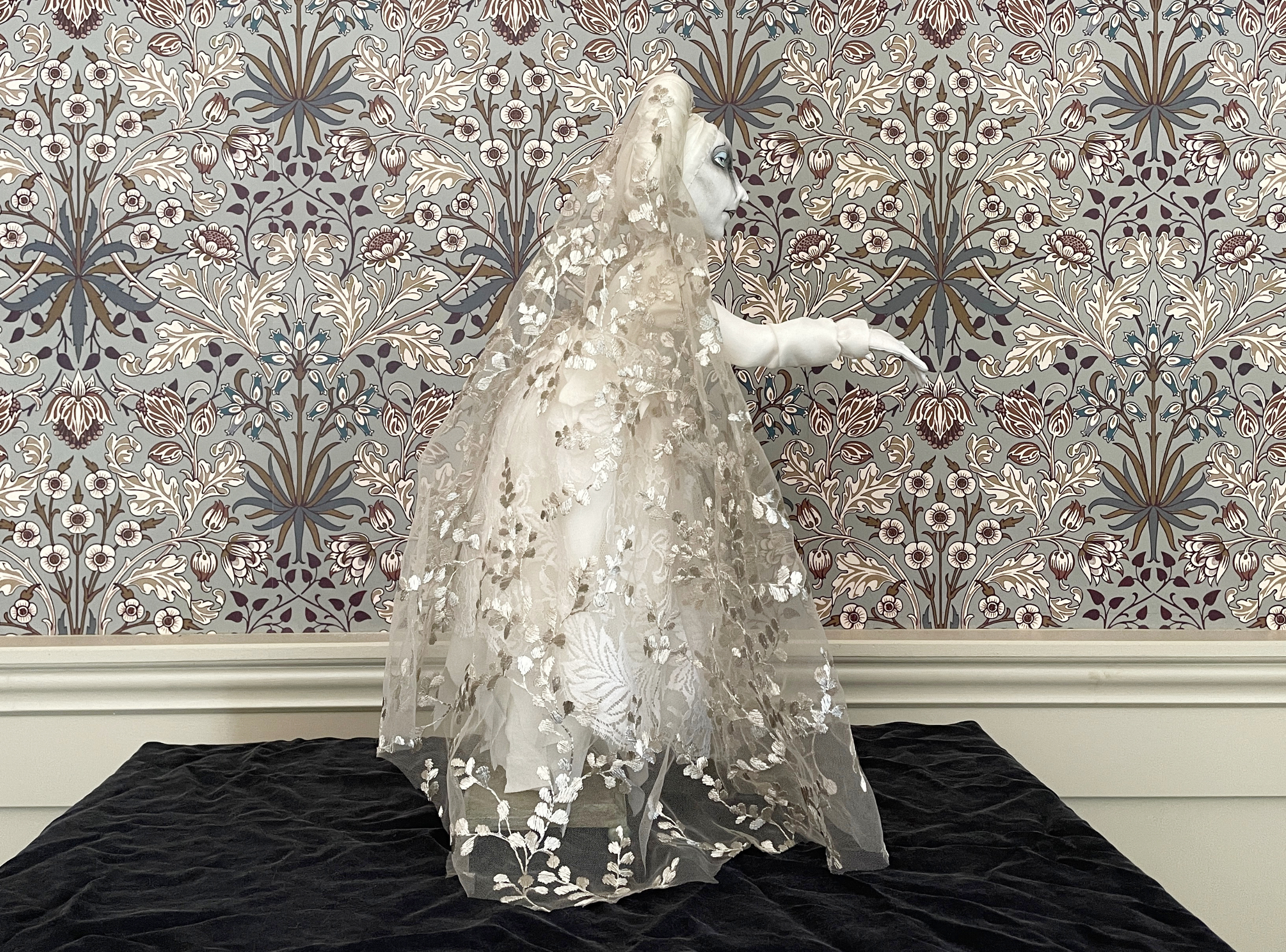 One of a Kind Handmade Halloween Ghost Doll Cordelia