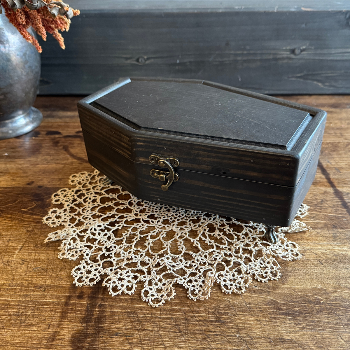 Handmade Wooden Coffin