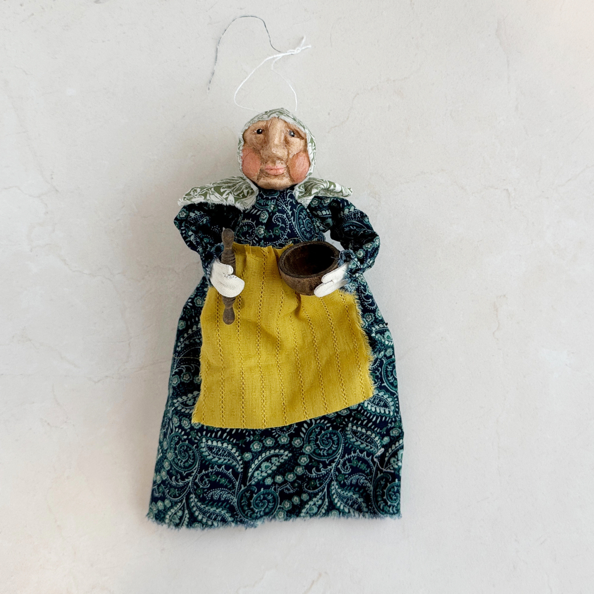 Handmade Kitchen Witch Hanging Figure