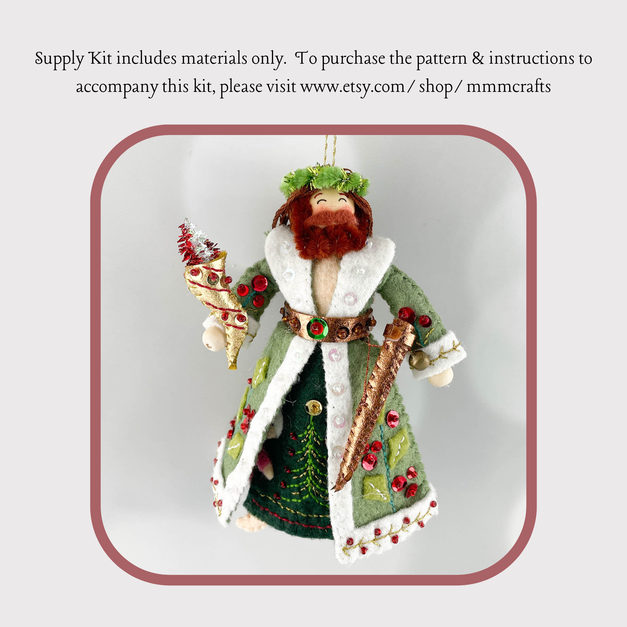 Ghost of Christmas Present Craft Kit