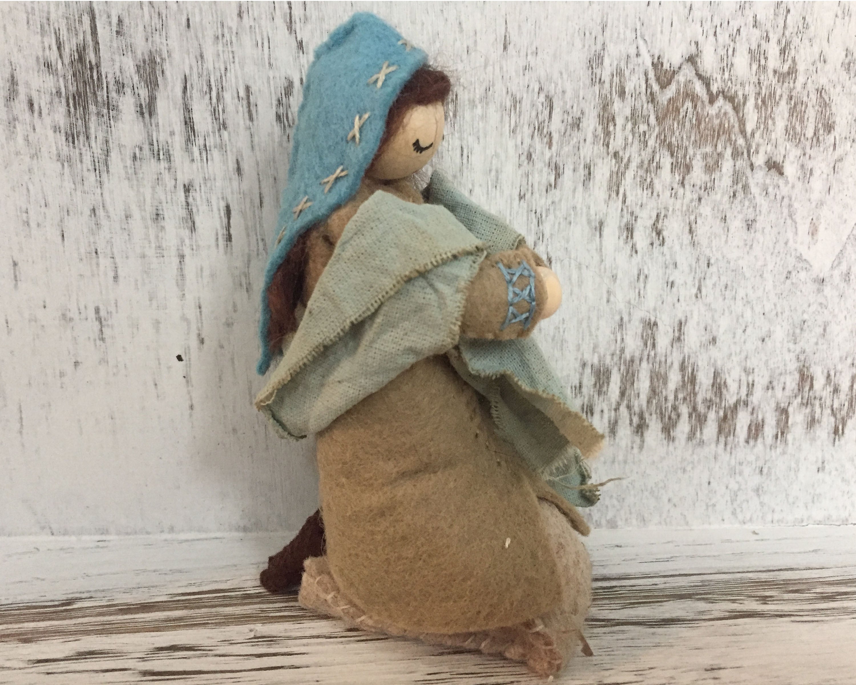 Christmas Nativity Series: Mary & Baby Jesus