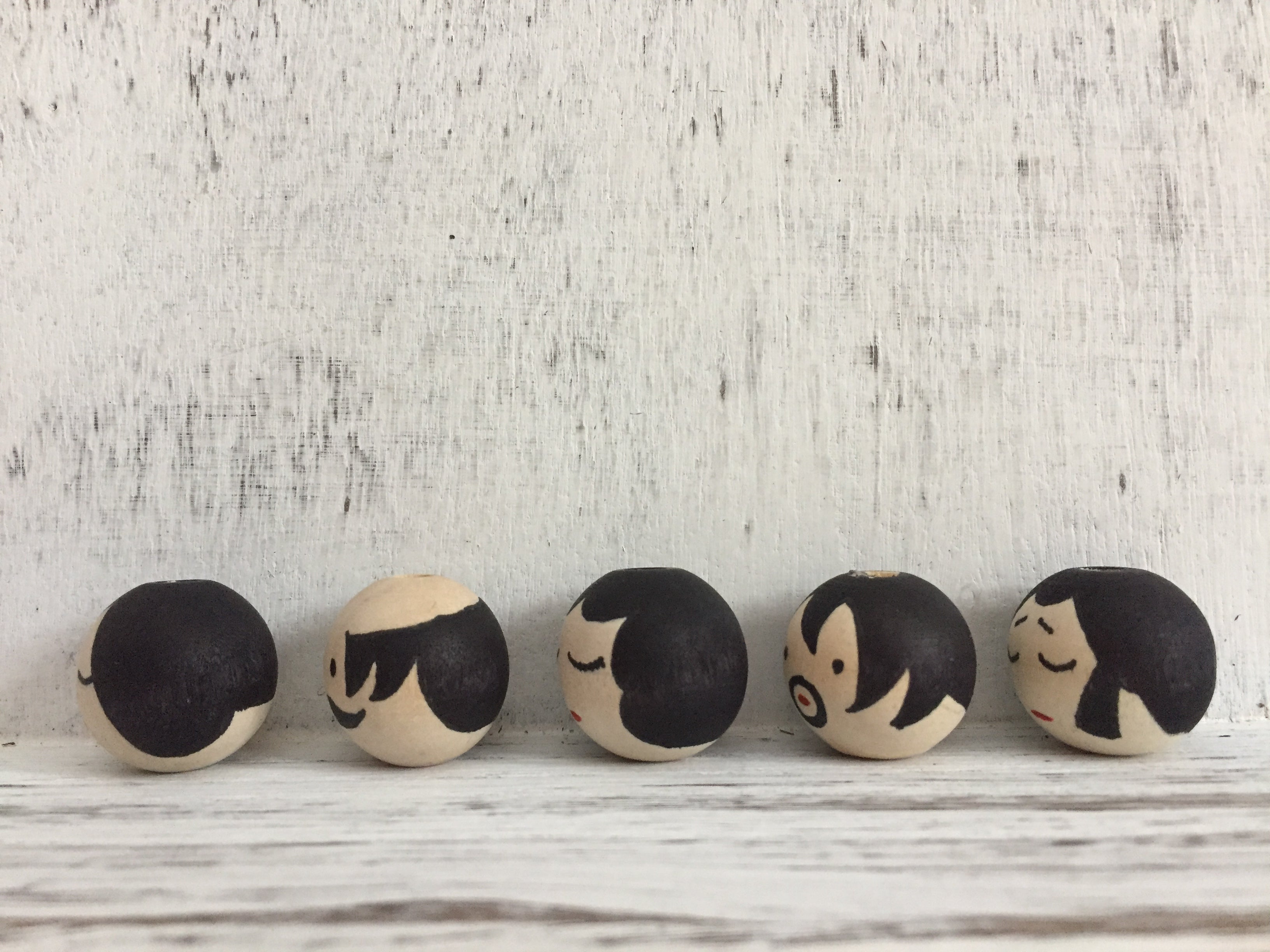Twelve Days of Christmas Completed Heads 20mm size
