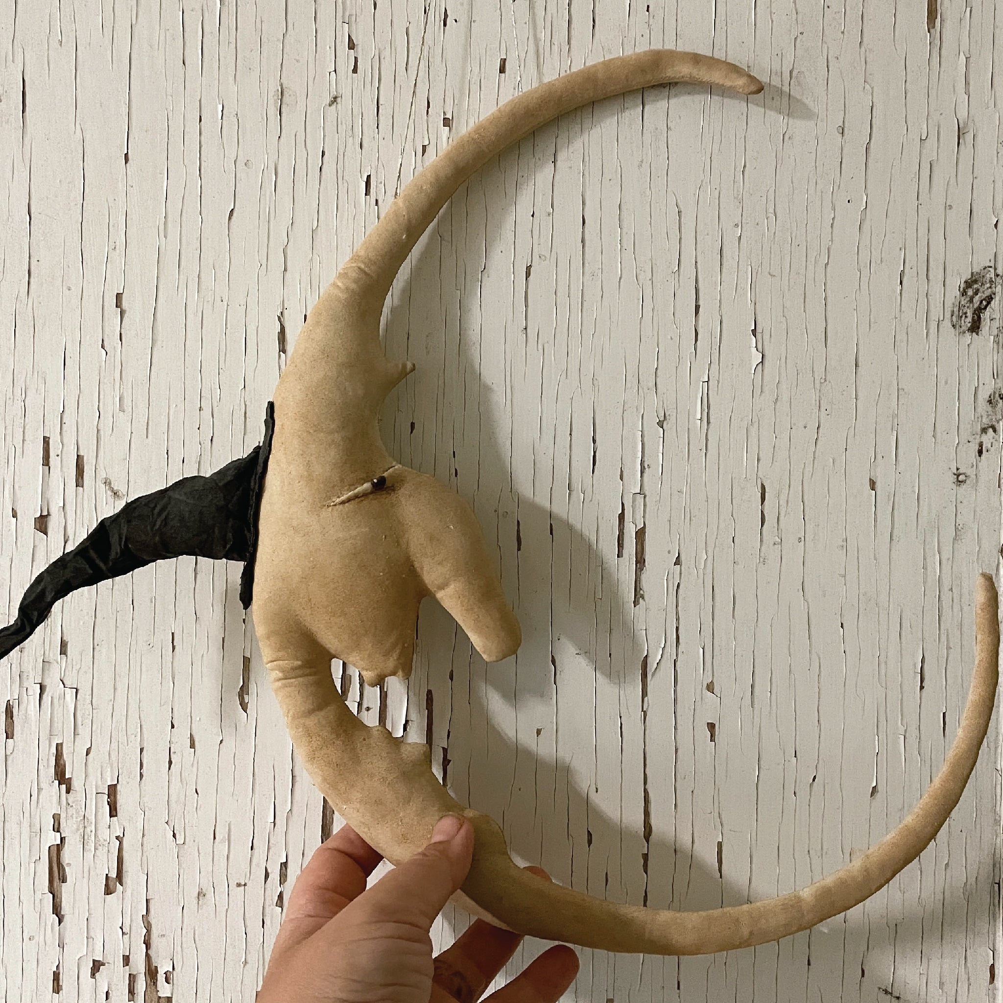 One of a Kind Hand Made Halloween Witch in the Moon Door Hanger