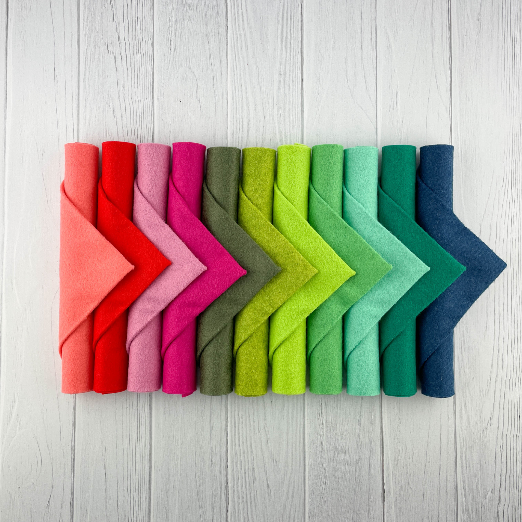 Jewel I Palette Merino Wool Blend Felt Sheets