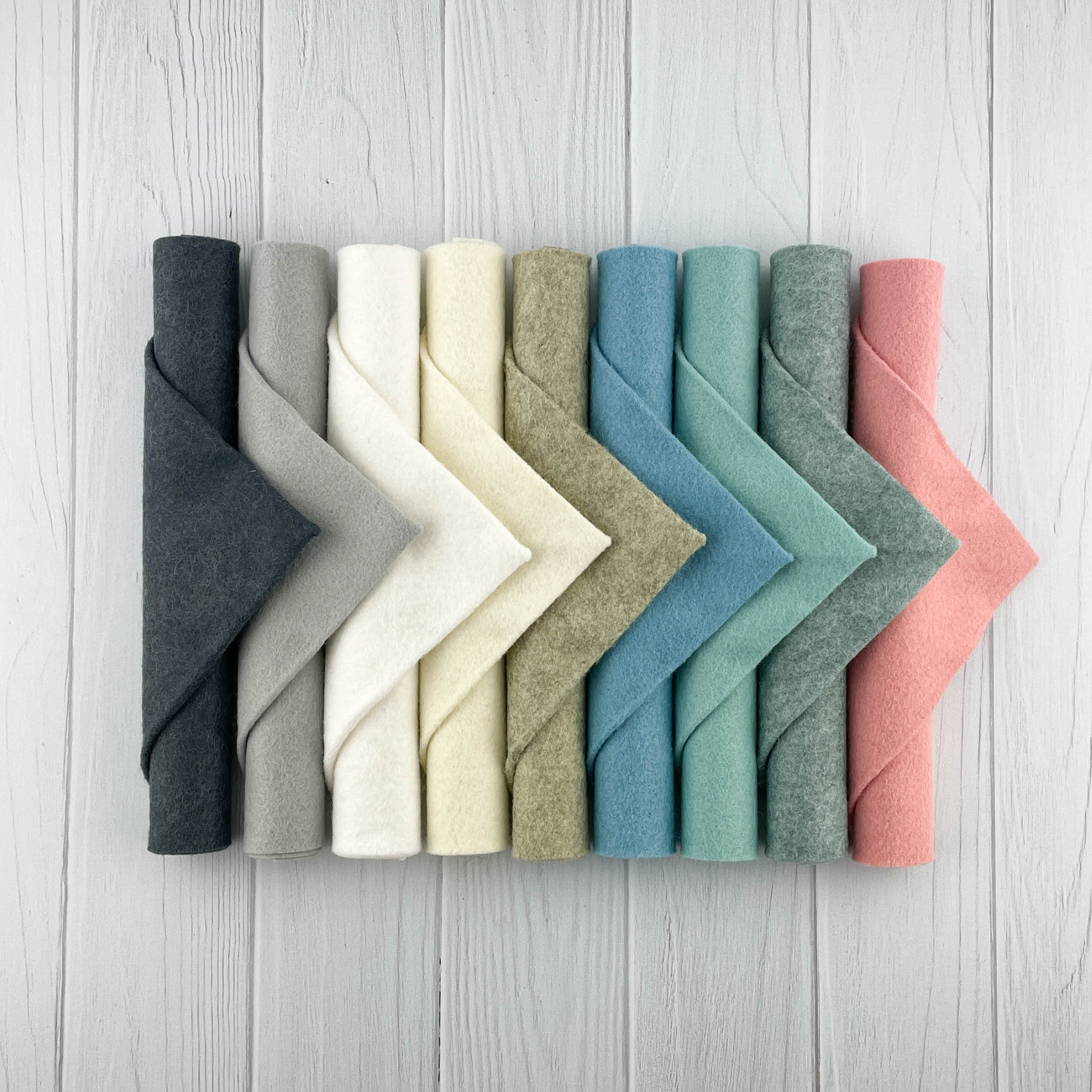 Scandinavian Palette Merino Wool Blend Felt Sheets