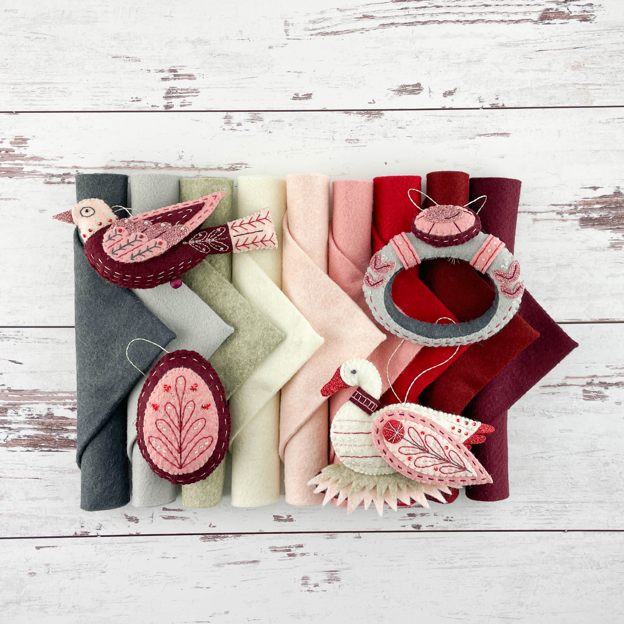 Sparkle & Shine Winter Cardinals Palette for the Twelve Days of Christmas Series