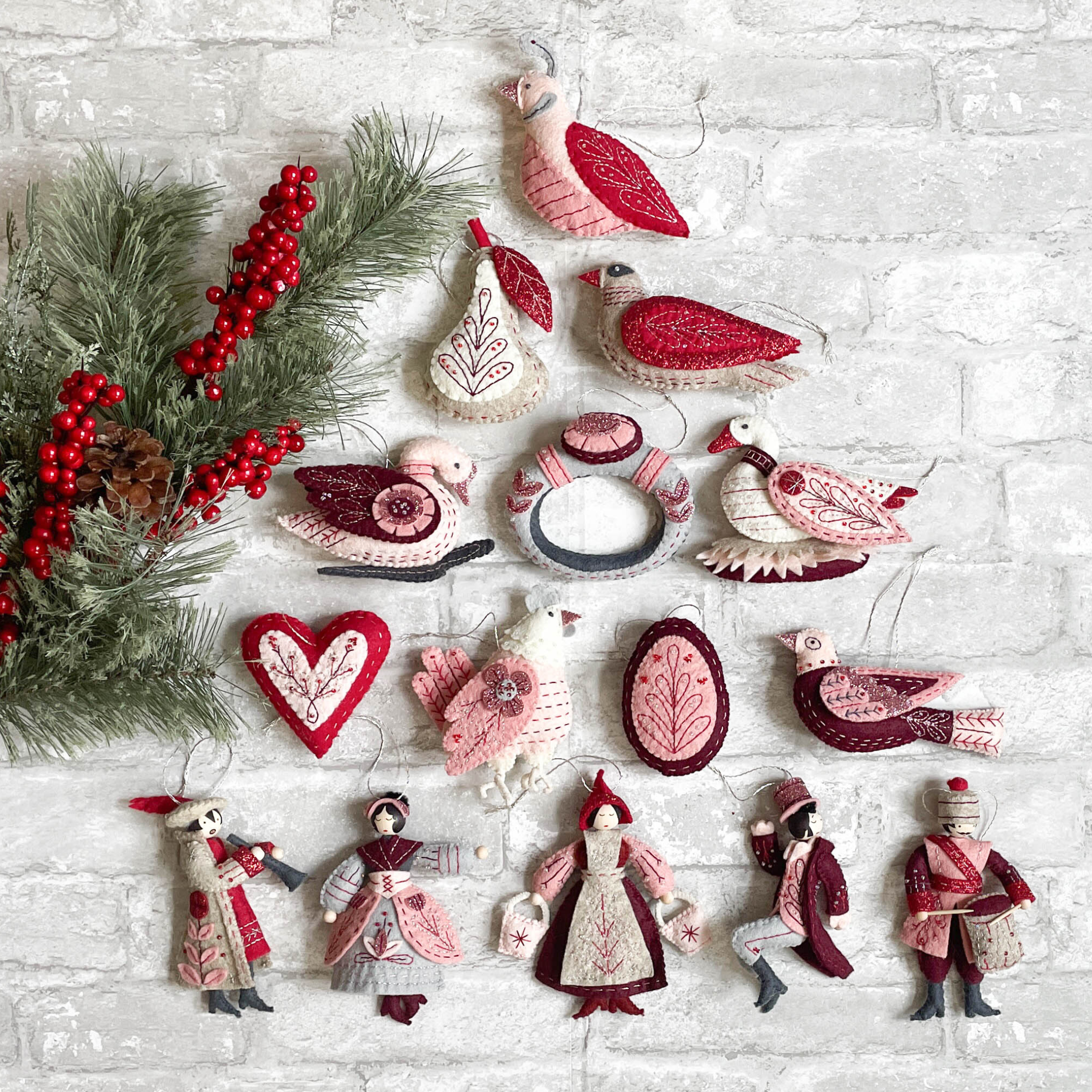 Sparkle & Shine Winter Cardinals Palette for the Twelve Days of Christmas Series
