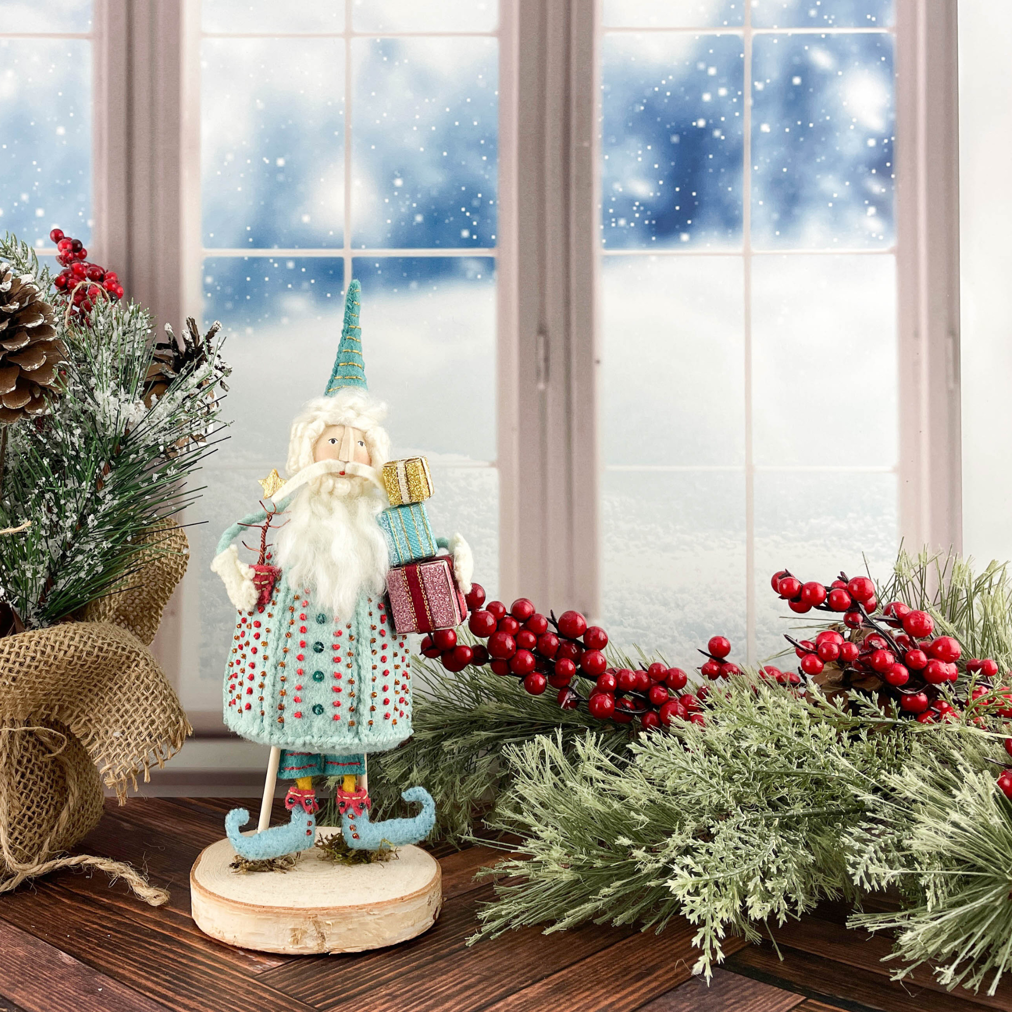 Whimsical Santa E-Pattern and Instructions