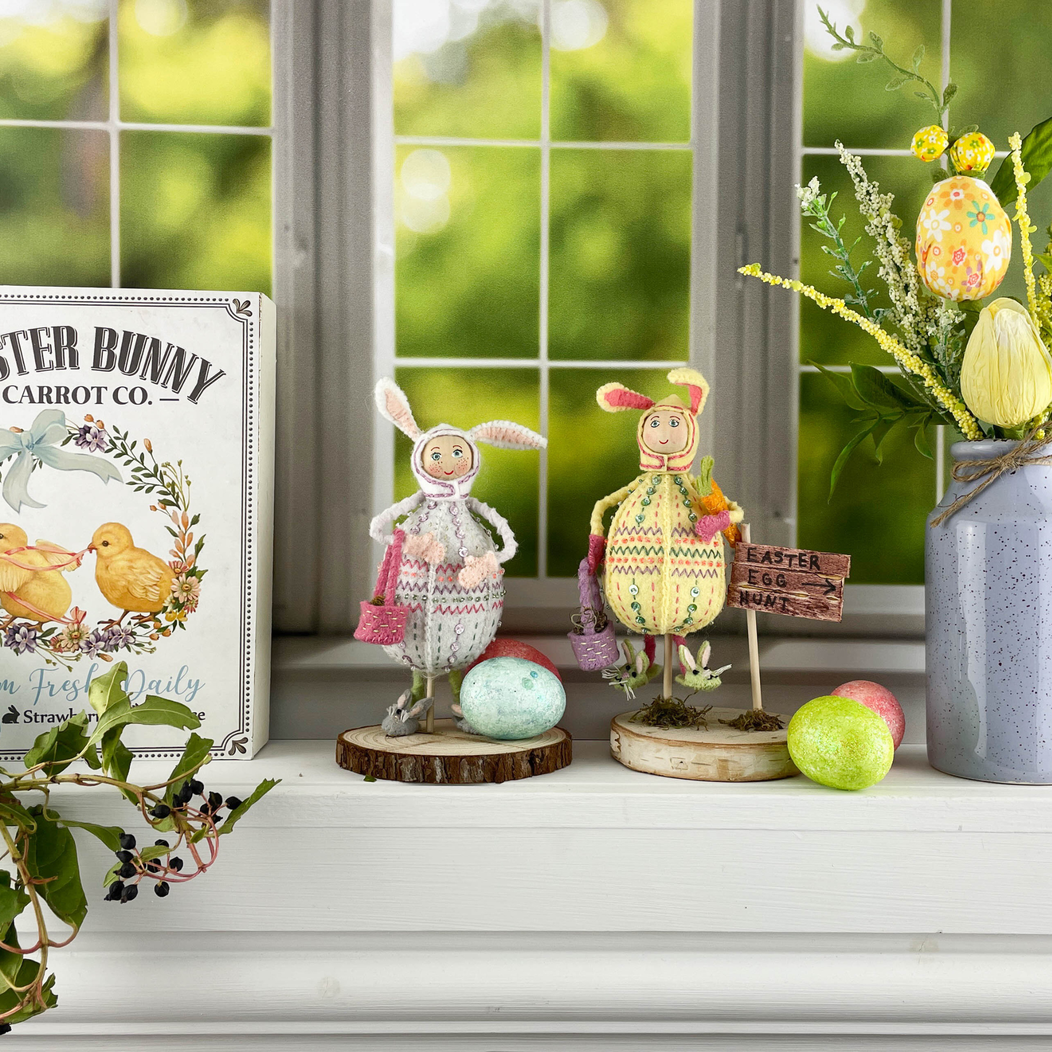 Whimsical Easter Bunny E-Pattern and Instructions