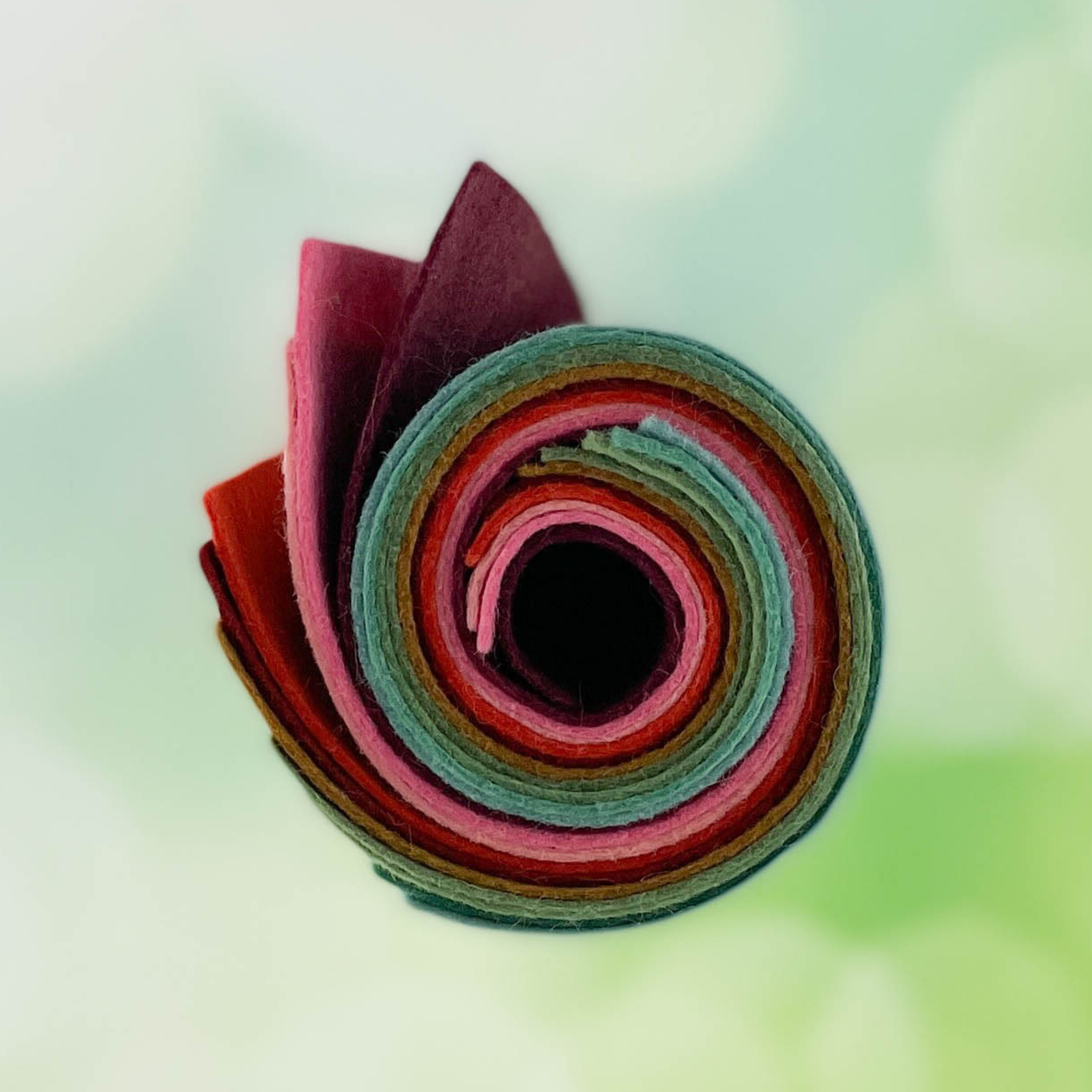 Cottagecore Palette Merino Wool Blend Felt Sheets