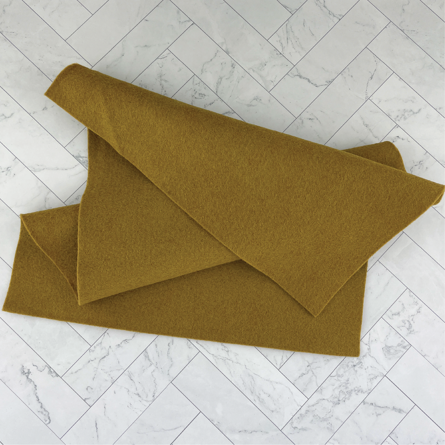 Bronze Wool Blend Felt