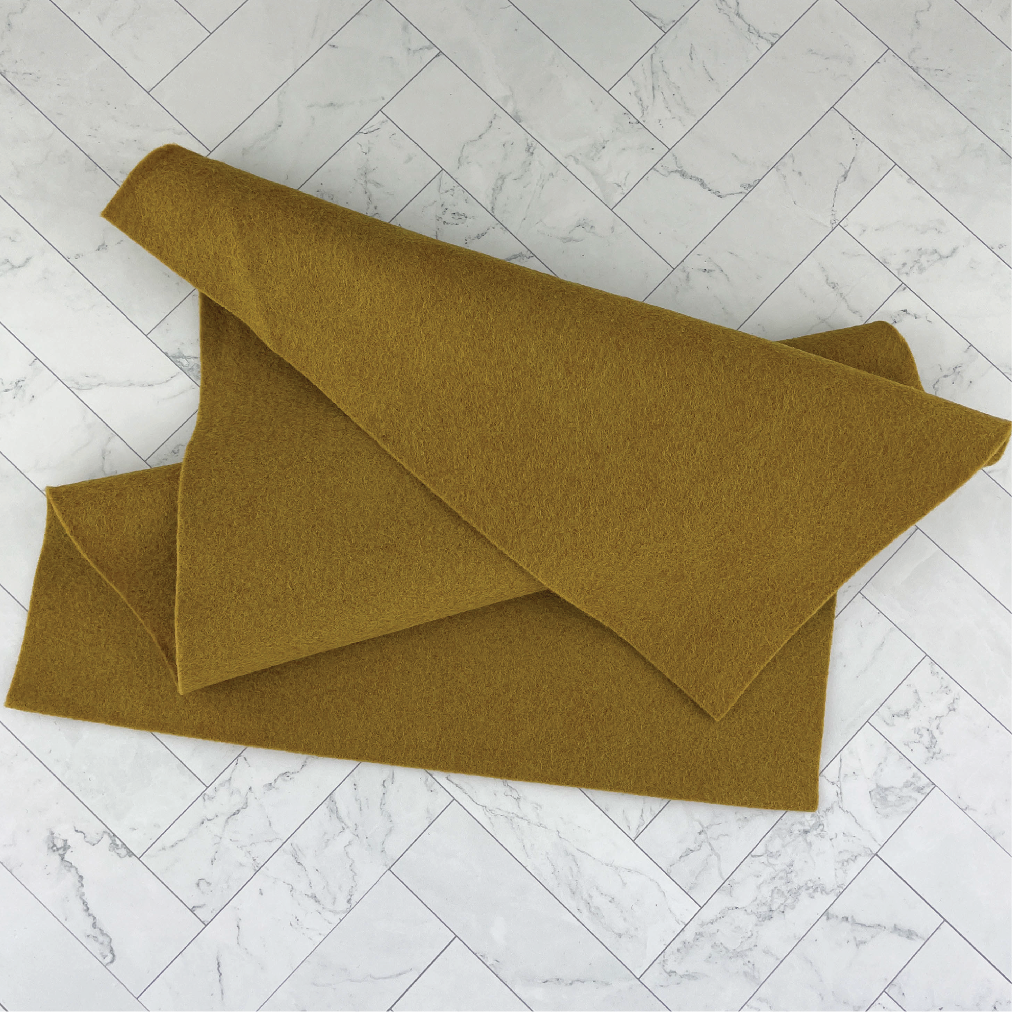 Bronze Wool Blend Felt