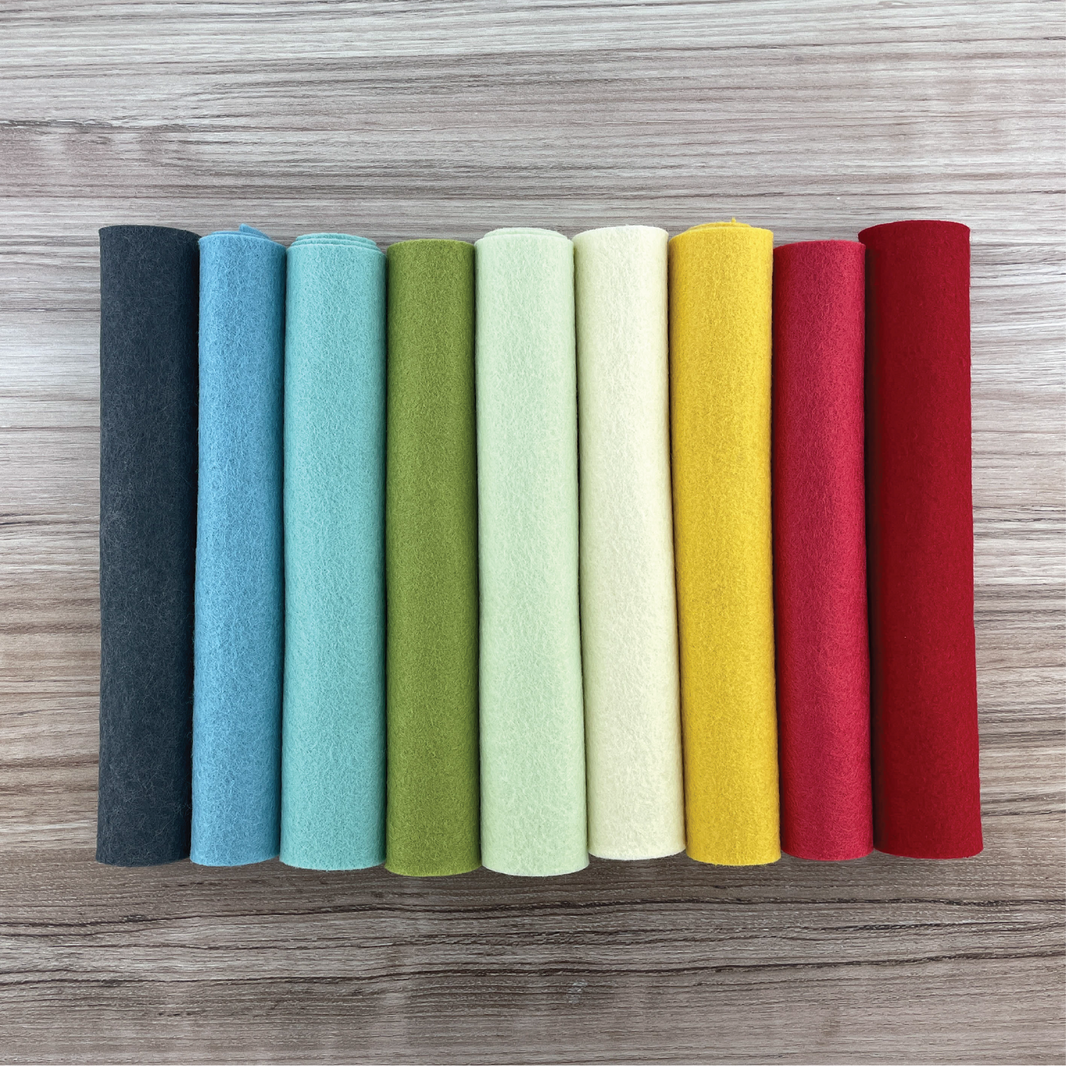 Graphite Wool Blend Felt