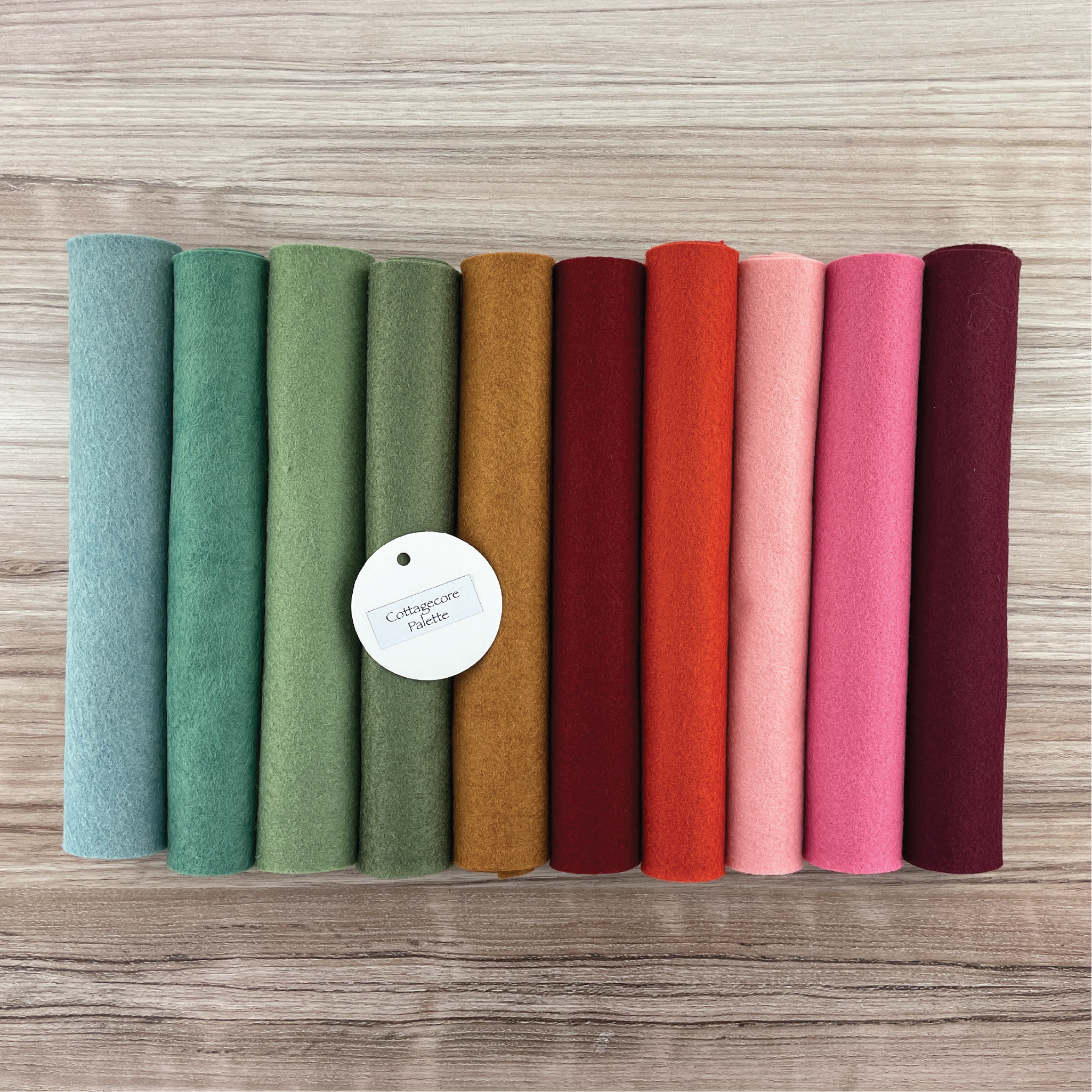 Cinnamon Wool Blend Felt
