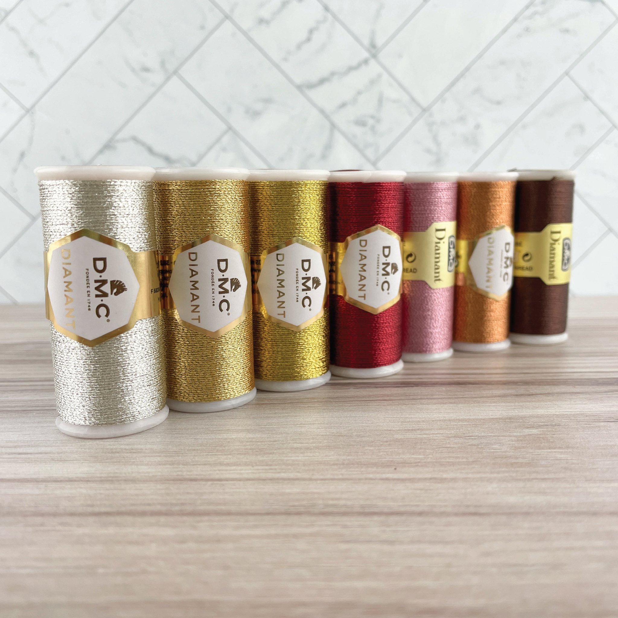 DMC Diamant Metallic Hand Embroidery Thread