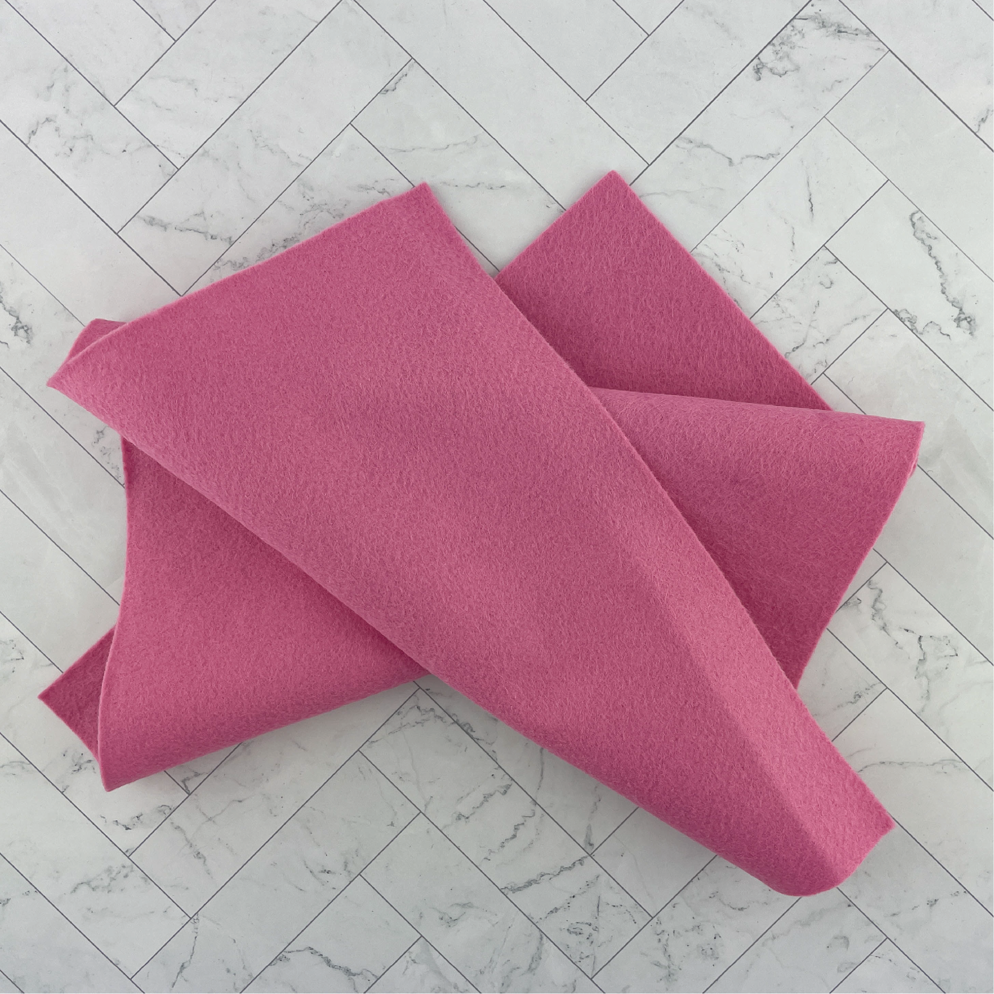 Dusty Rose Wool Blend Felt