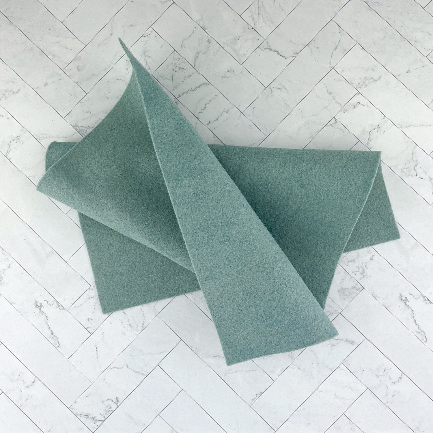 Farmhouse Blue Wool Blend Felt