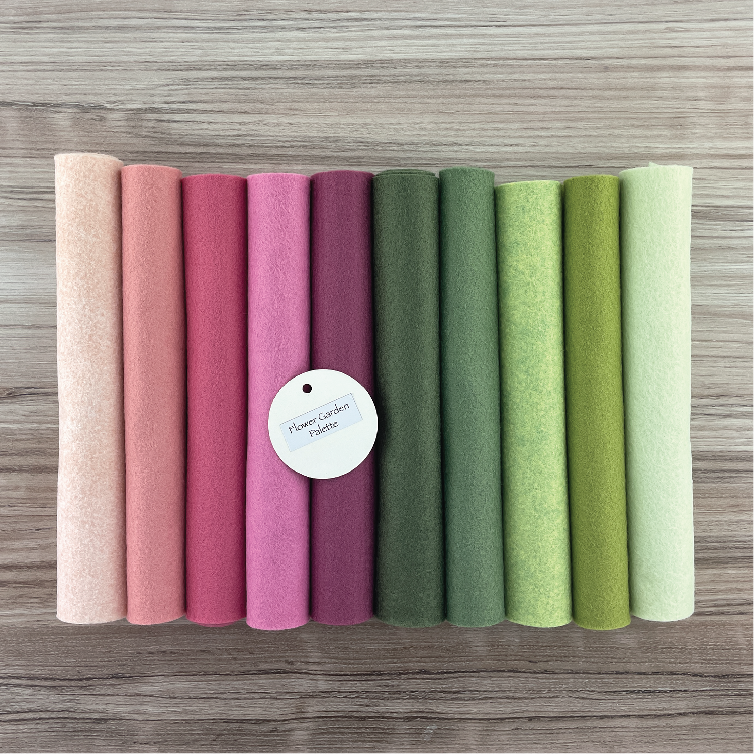 Mint Wool Blend Felt