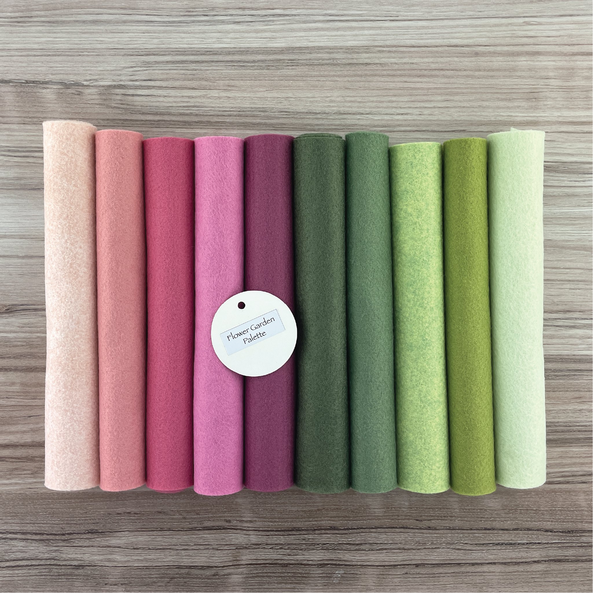 Pistachio Wool Blend Felt