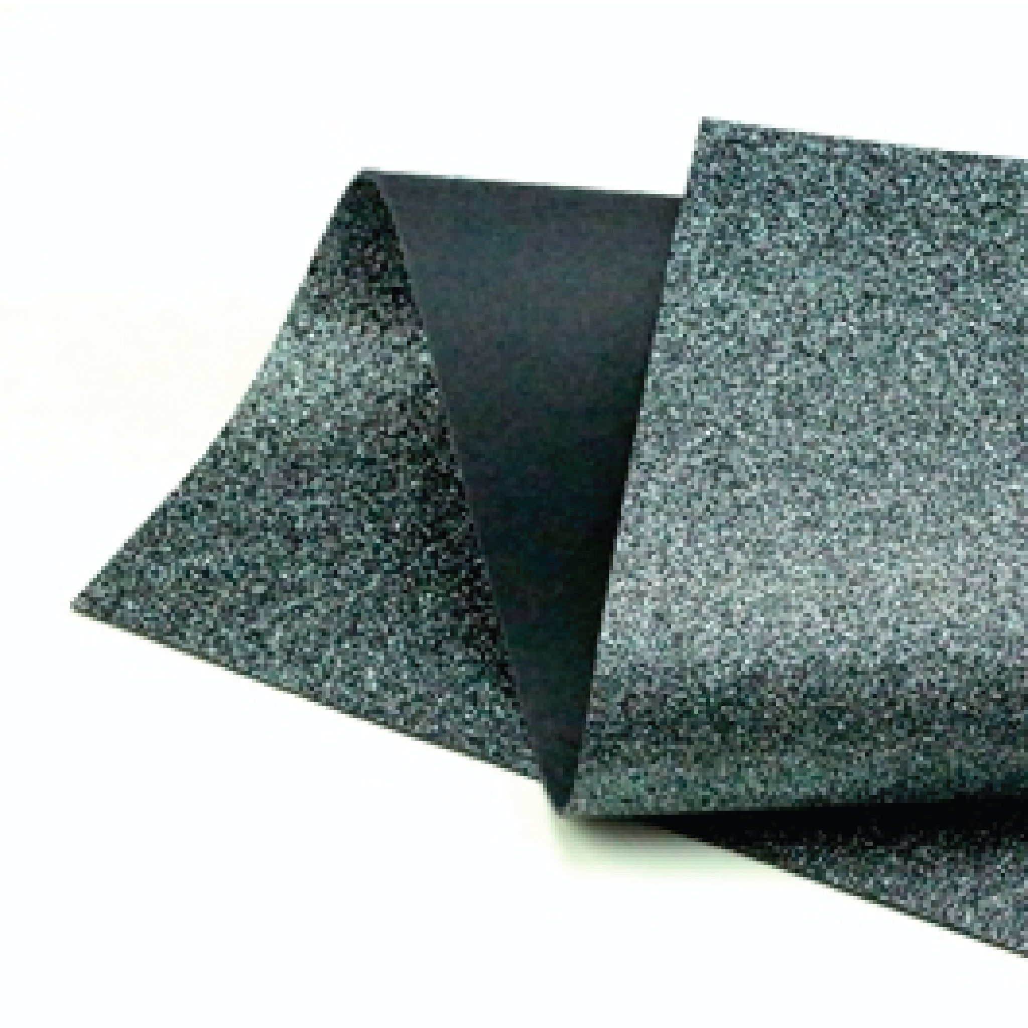 Charcoal Glitter Wool Felt