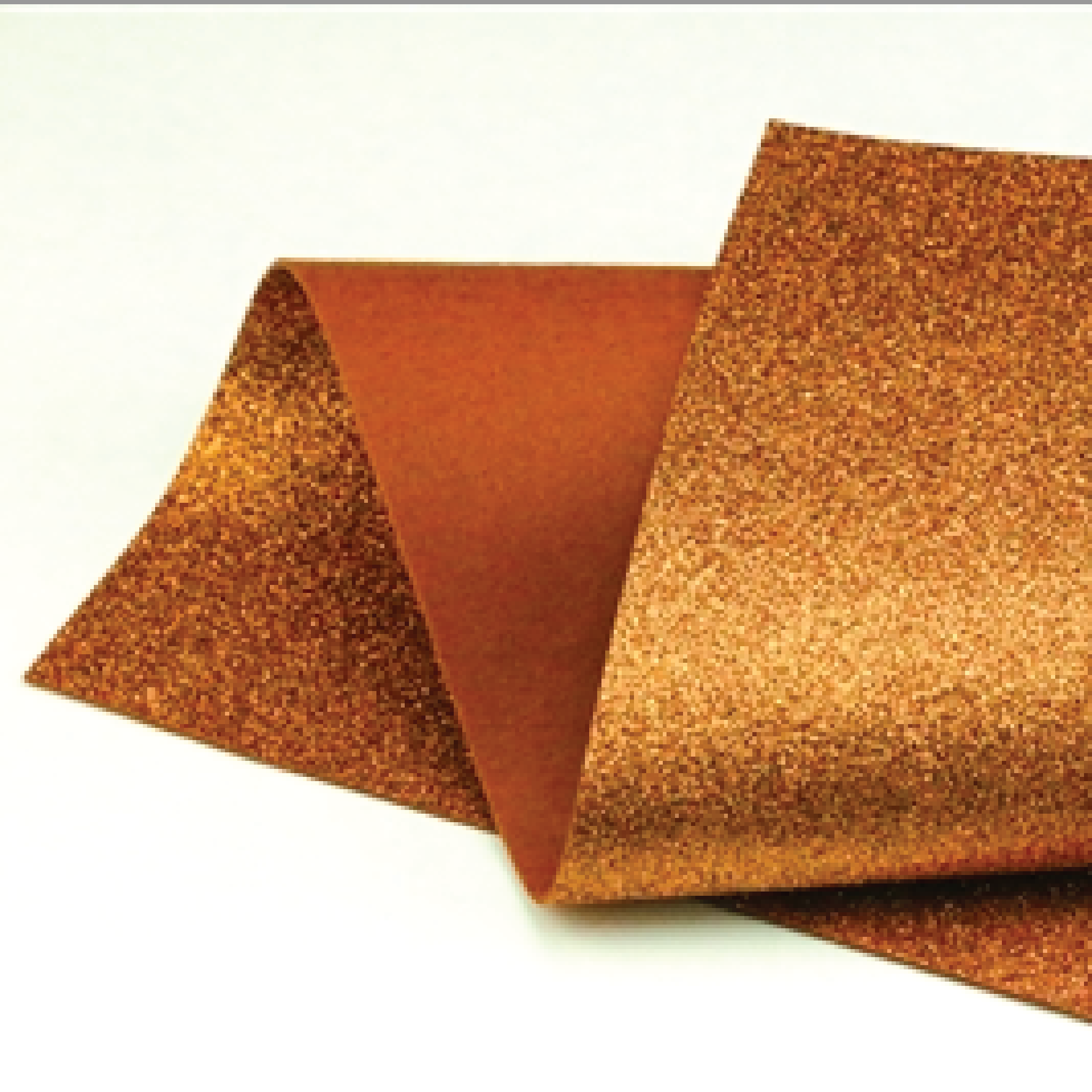 Copper Glitter Wool Felt