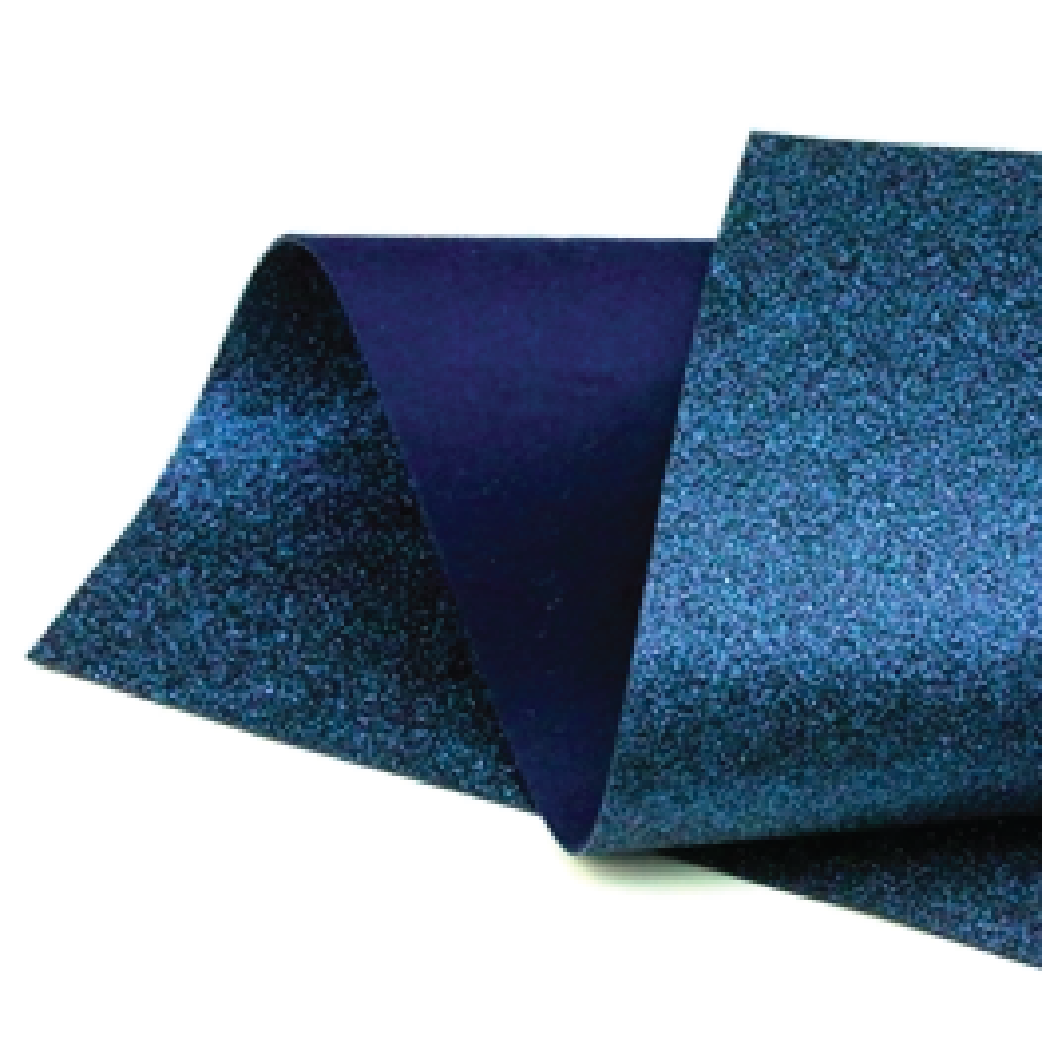Navy Glitter Wool Felt