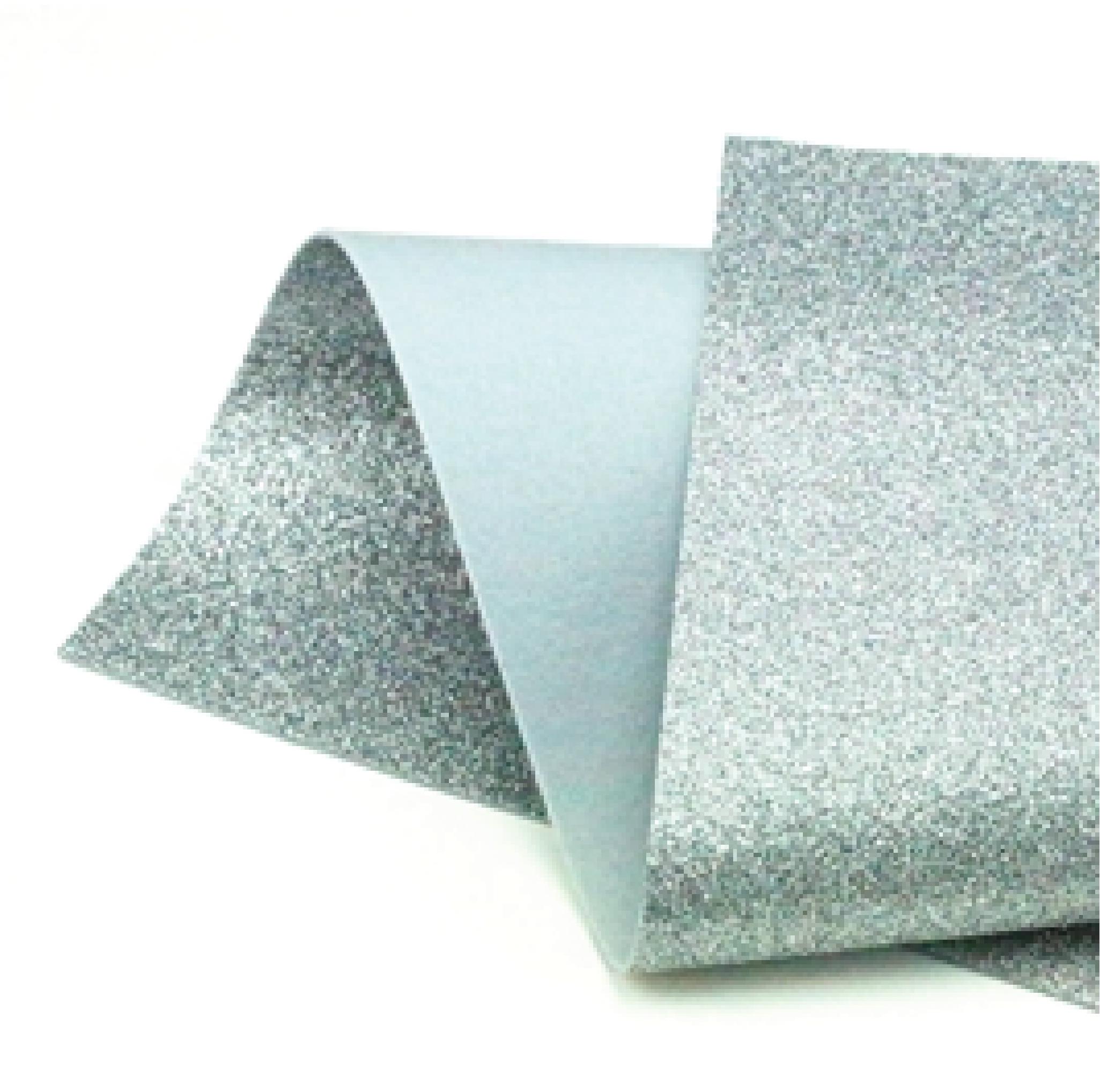 Silver Glitter Wool Felt