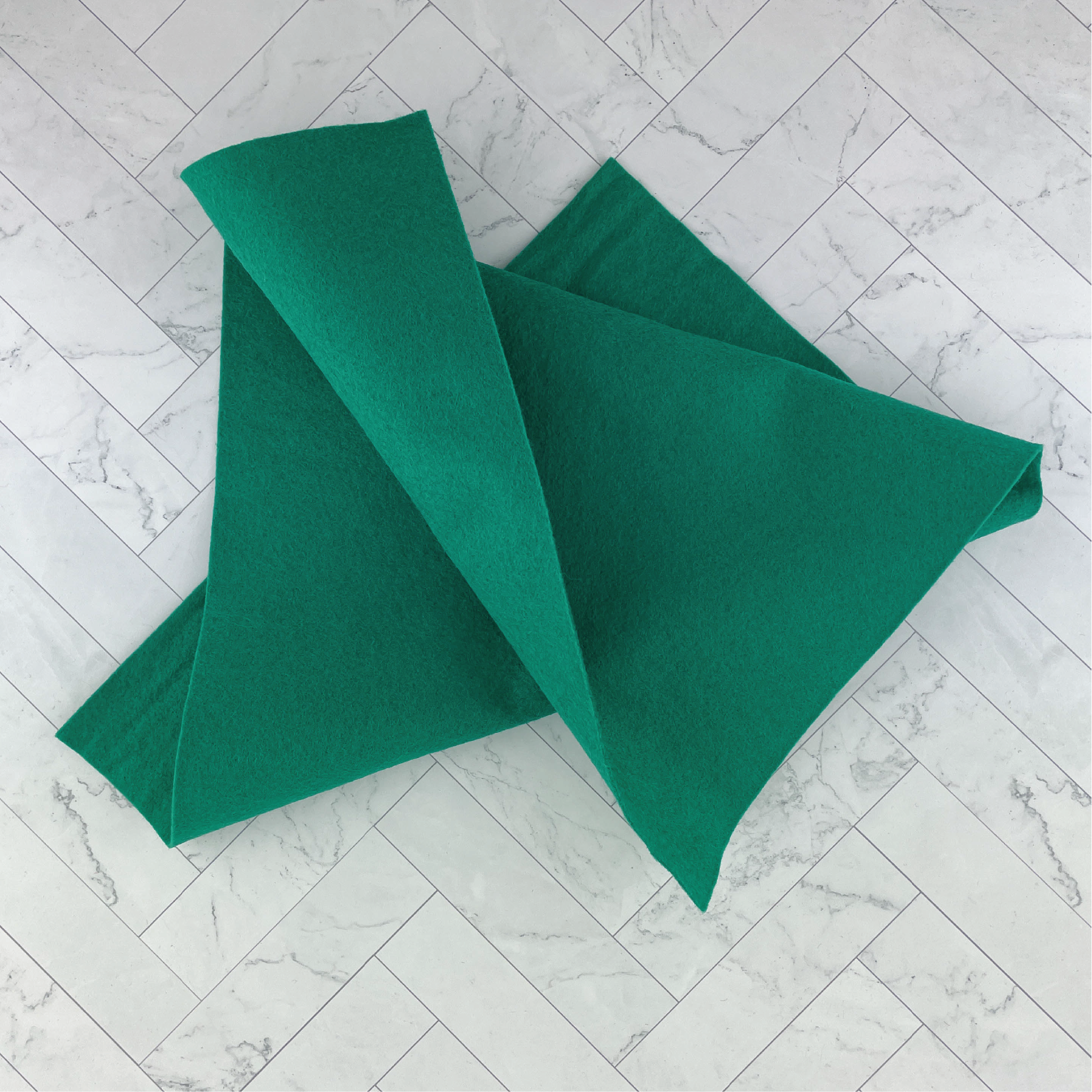 Jade Wool Blend Felt