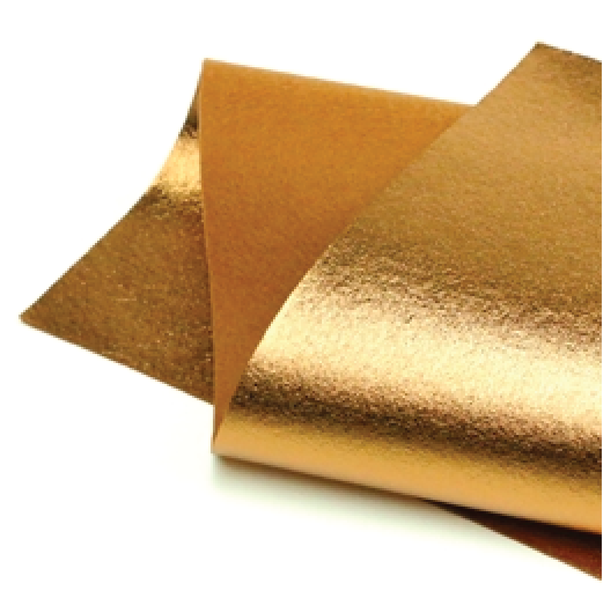 Bronze Metallic Wool Felt
