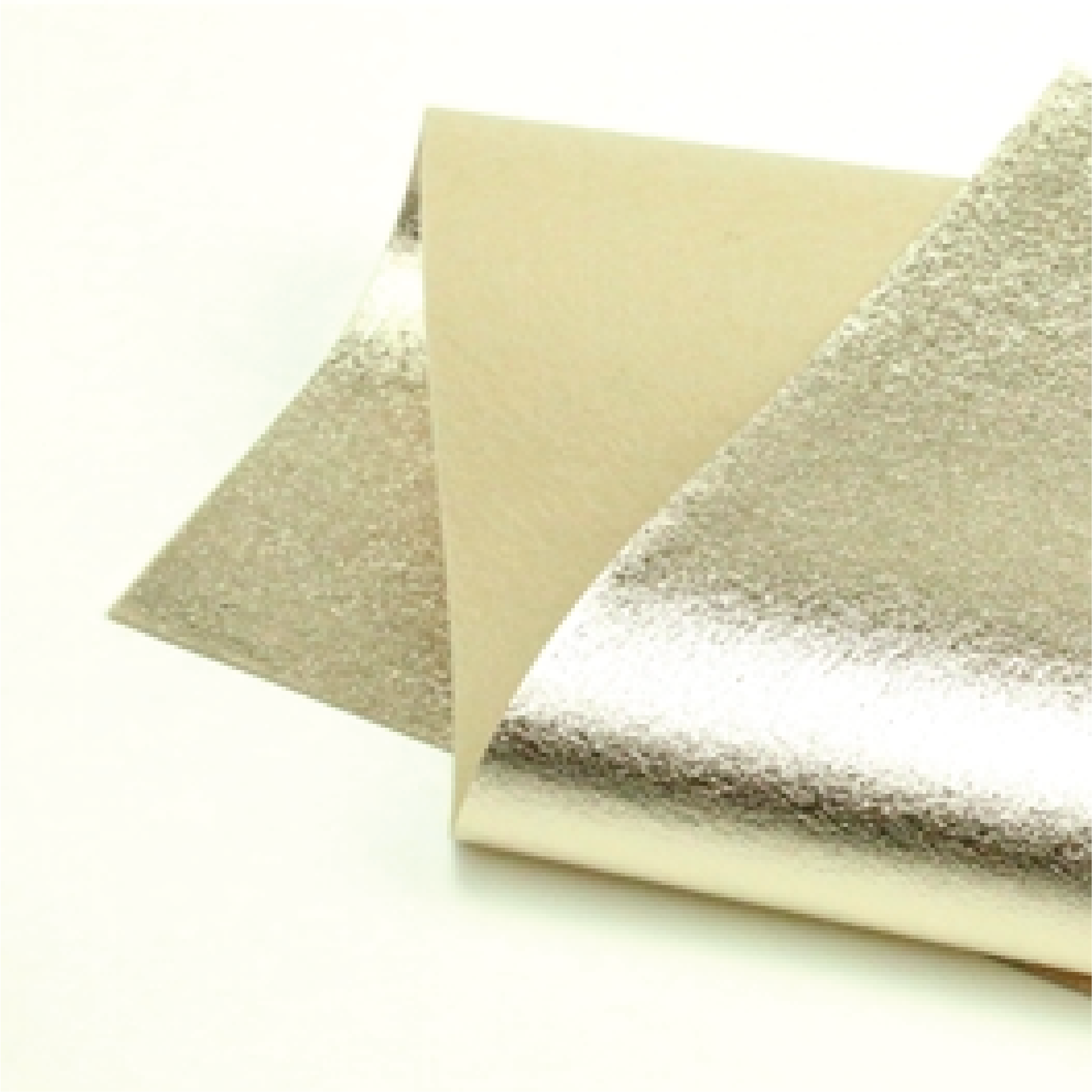 Light Gold Metallic Wool Felt