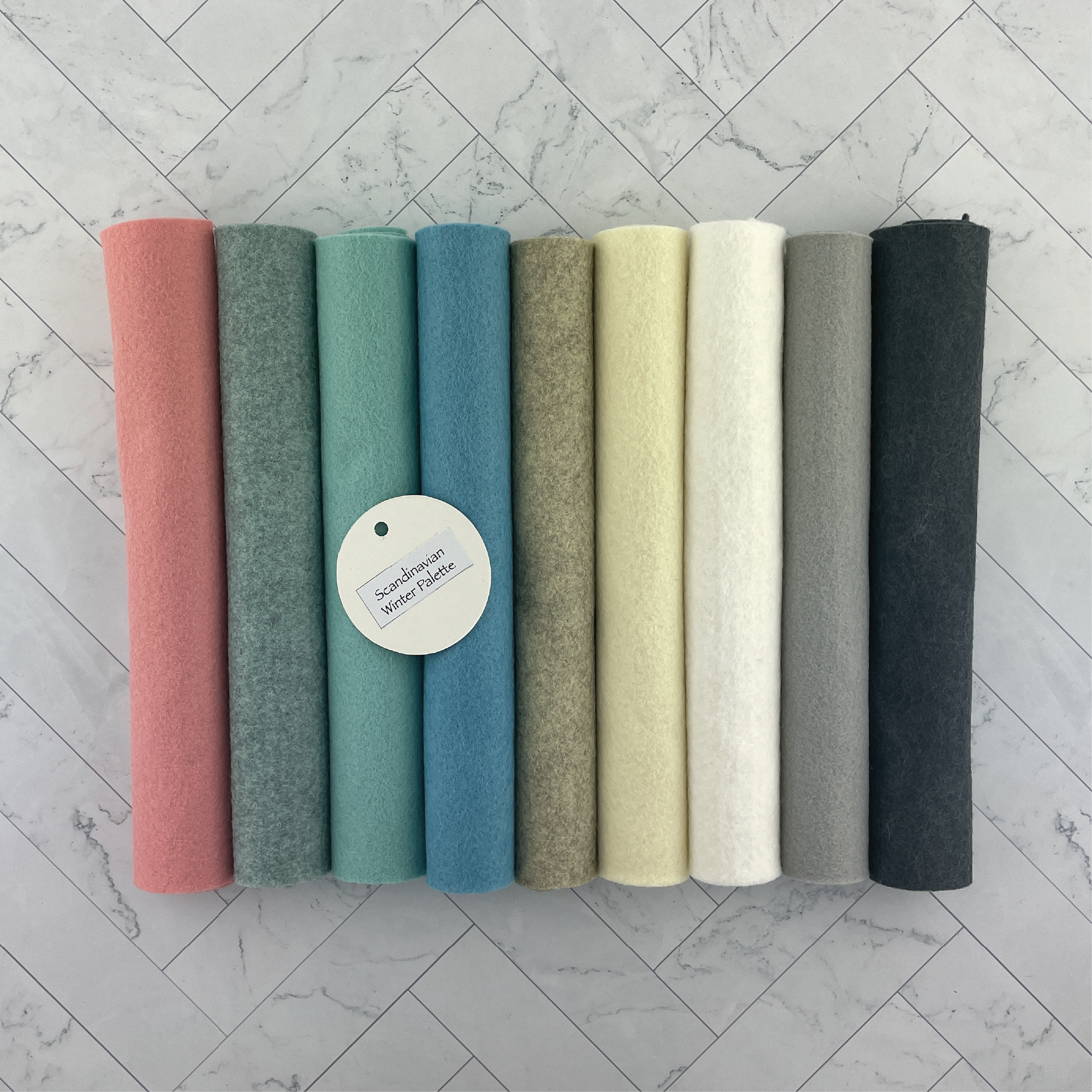 Sandstone Wool Blend Felt