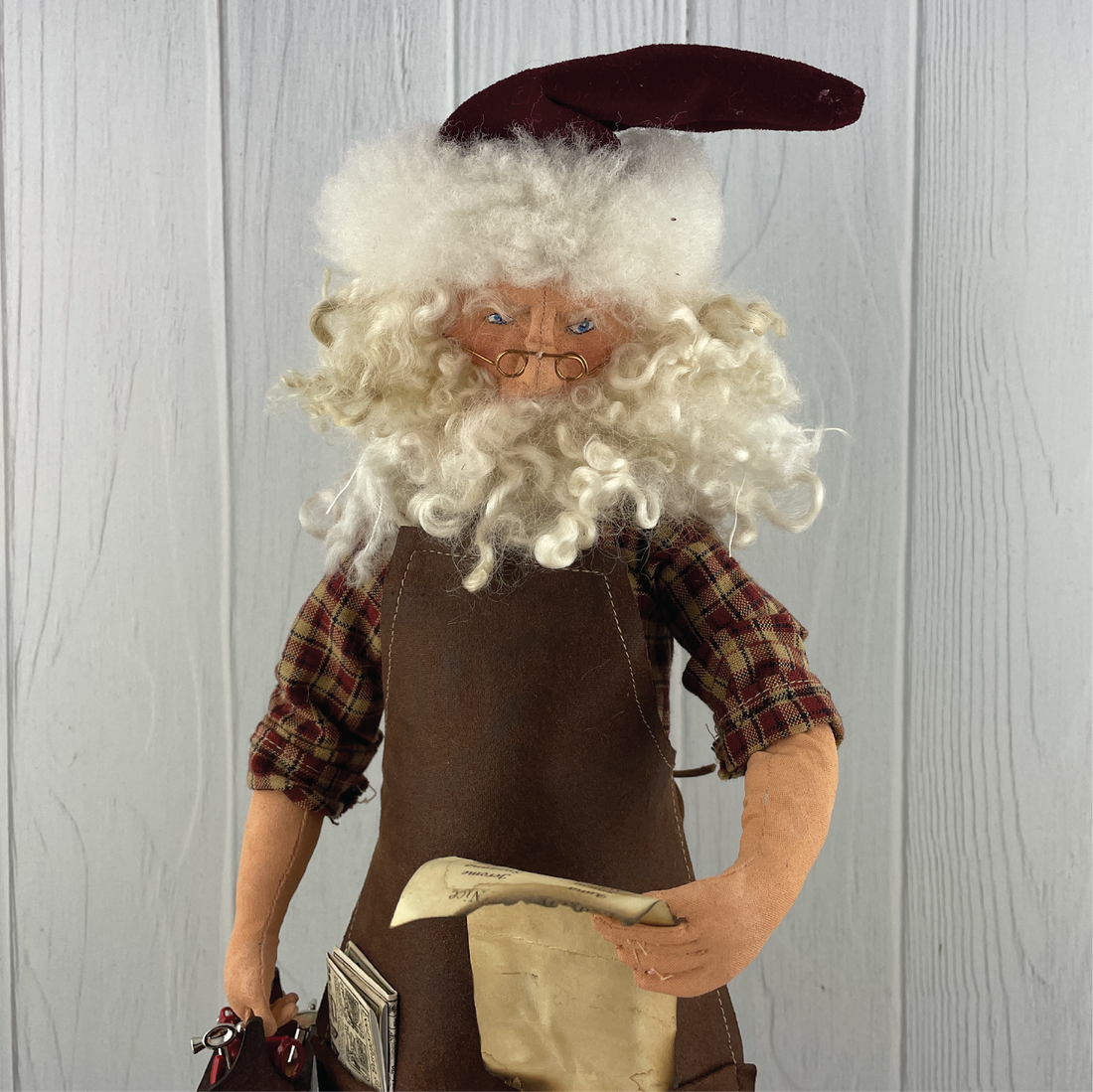 Workshop Santa, Old World Christmas Decorative Doll PDF
