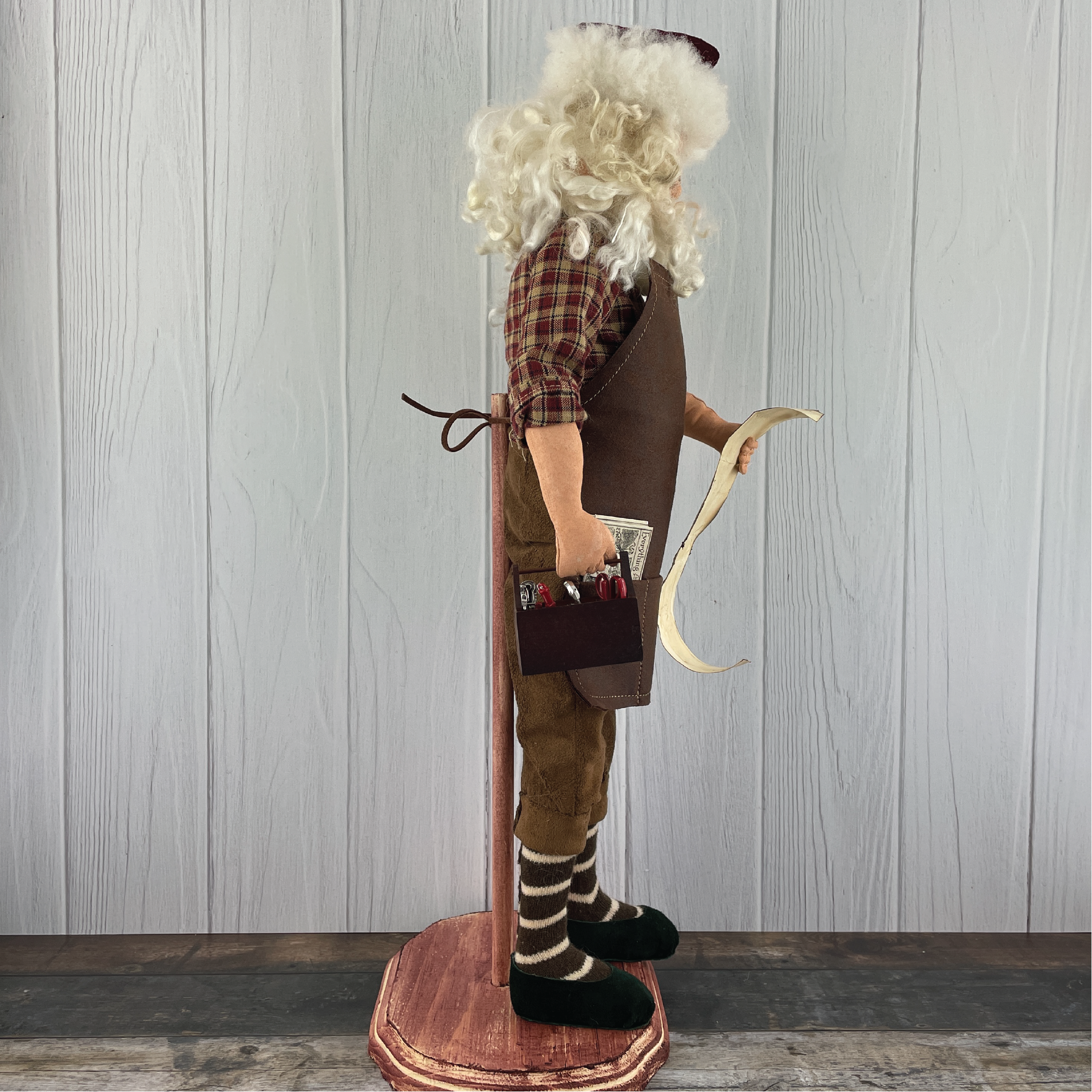 Workshop Santa, Old World Christmas Decorative Doll PDF